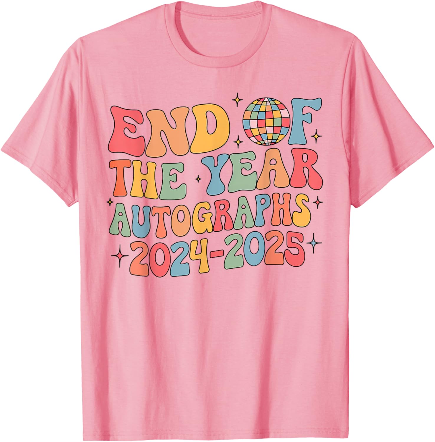 End of Year Autographs T-Shirt for Last Day of School 2024/2025 - 11