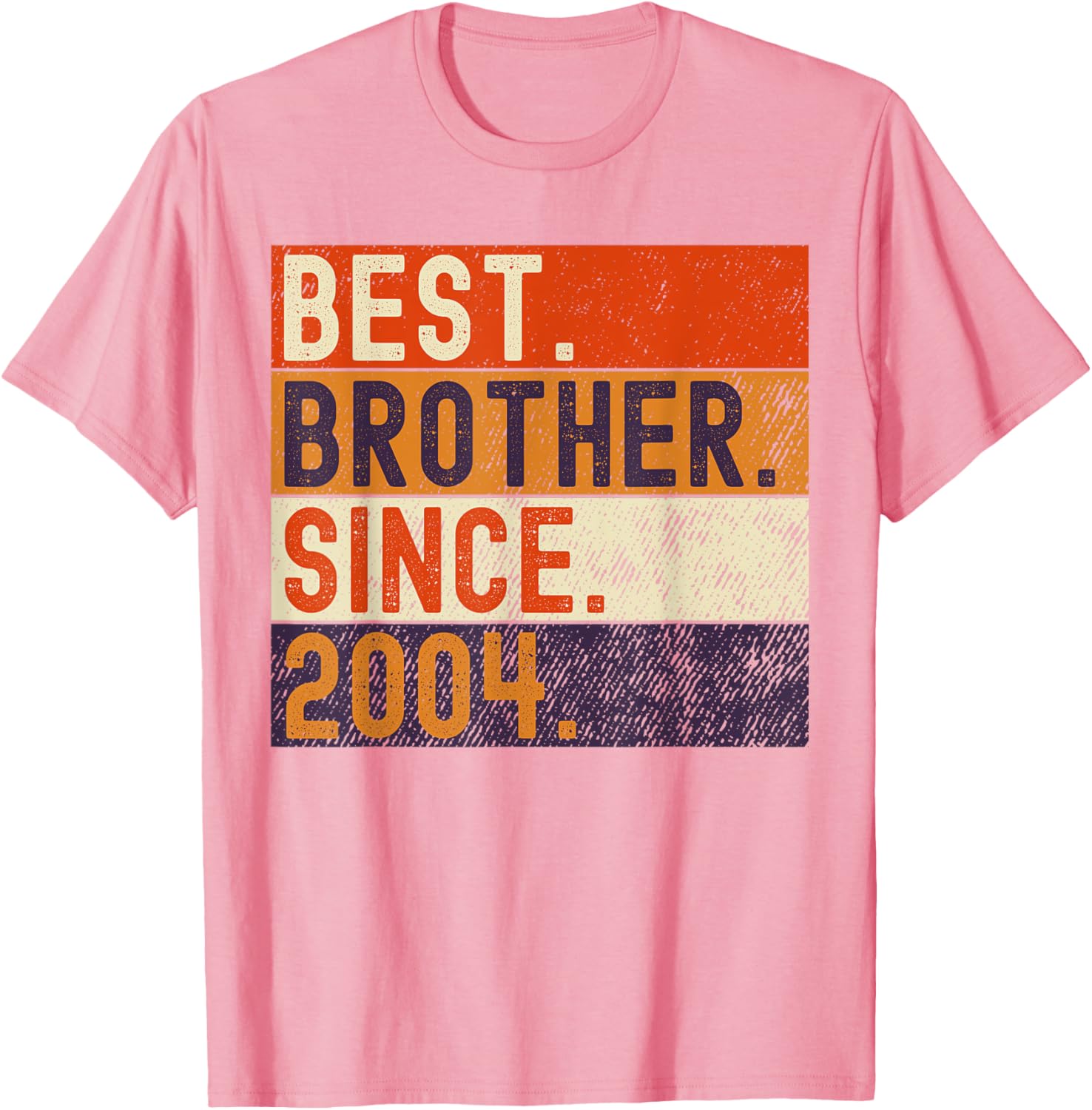 Vintage Best Brother Since 2004 Birthday T-Shirt for Family Celebrations - 26