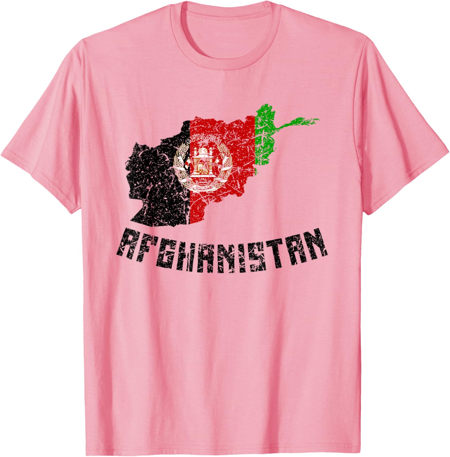 Distressed Afghan Flag T-Shirt for Men, Women, and Kids – Stylish Apparel - 4