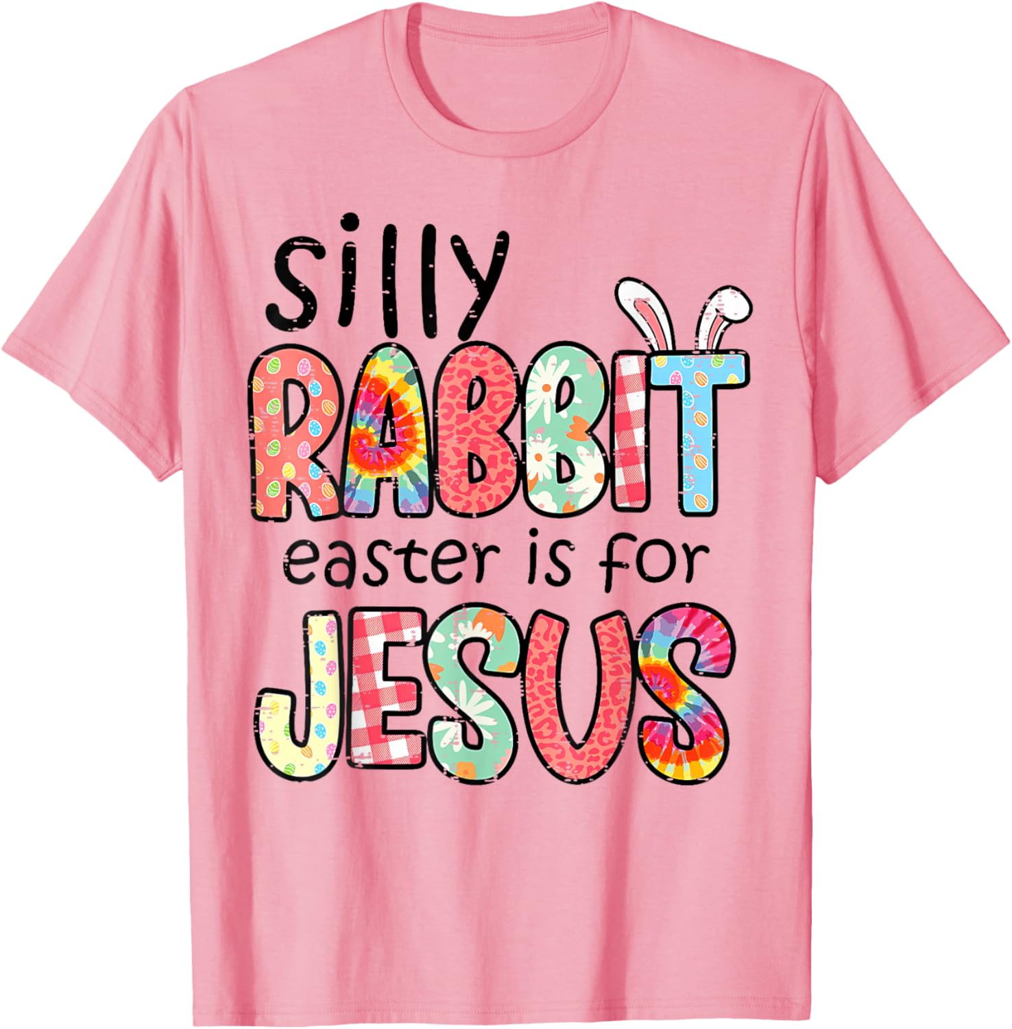 Silly Rabbit Easter T-Shirt for Jesus – Fun Religious Tee for Kids & Adults - 15