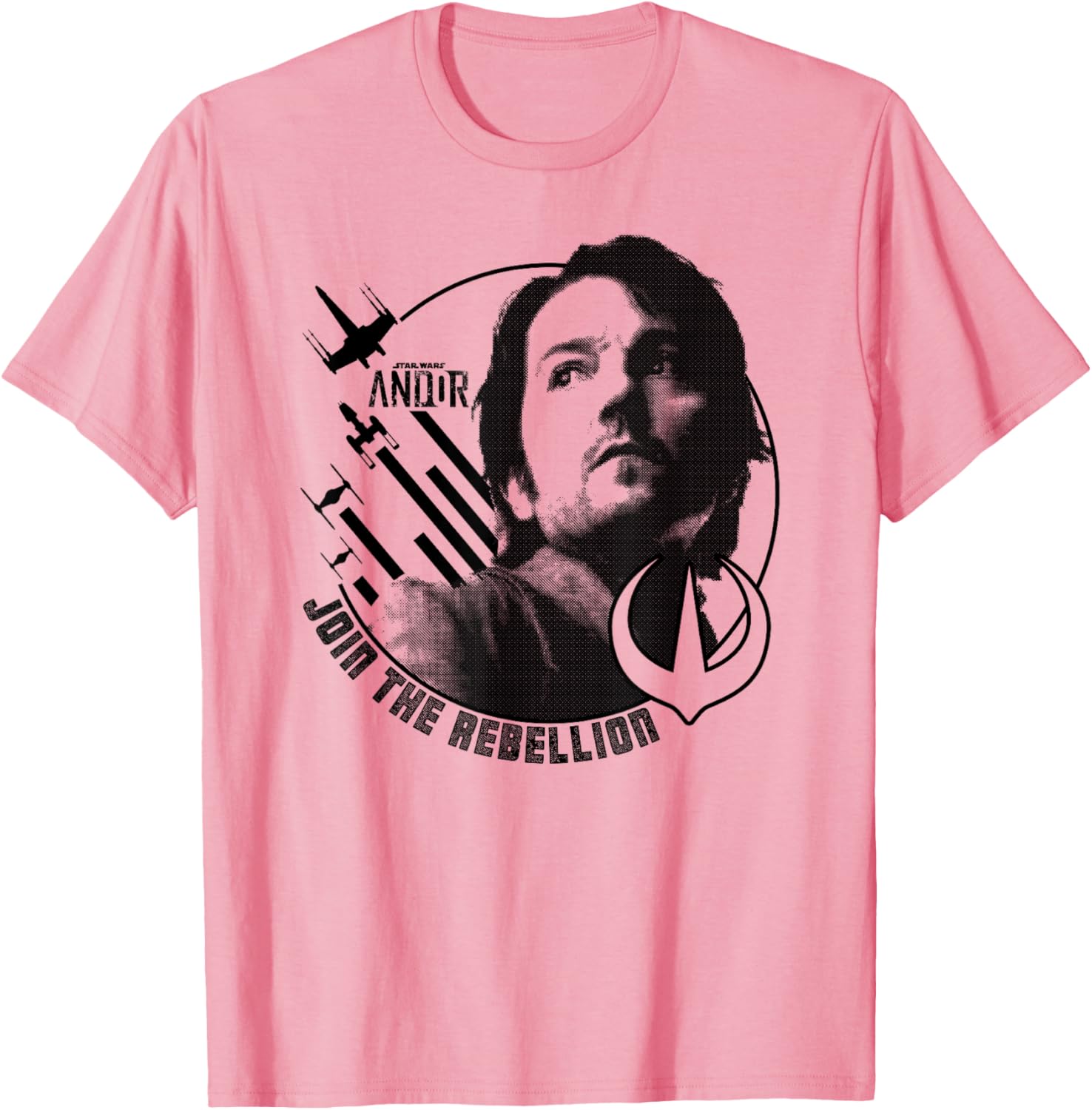 Star Wars Andor Cassian Andor Join The Rebellion Portrait T-Shirt - 6