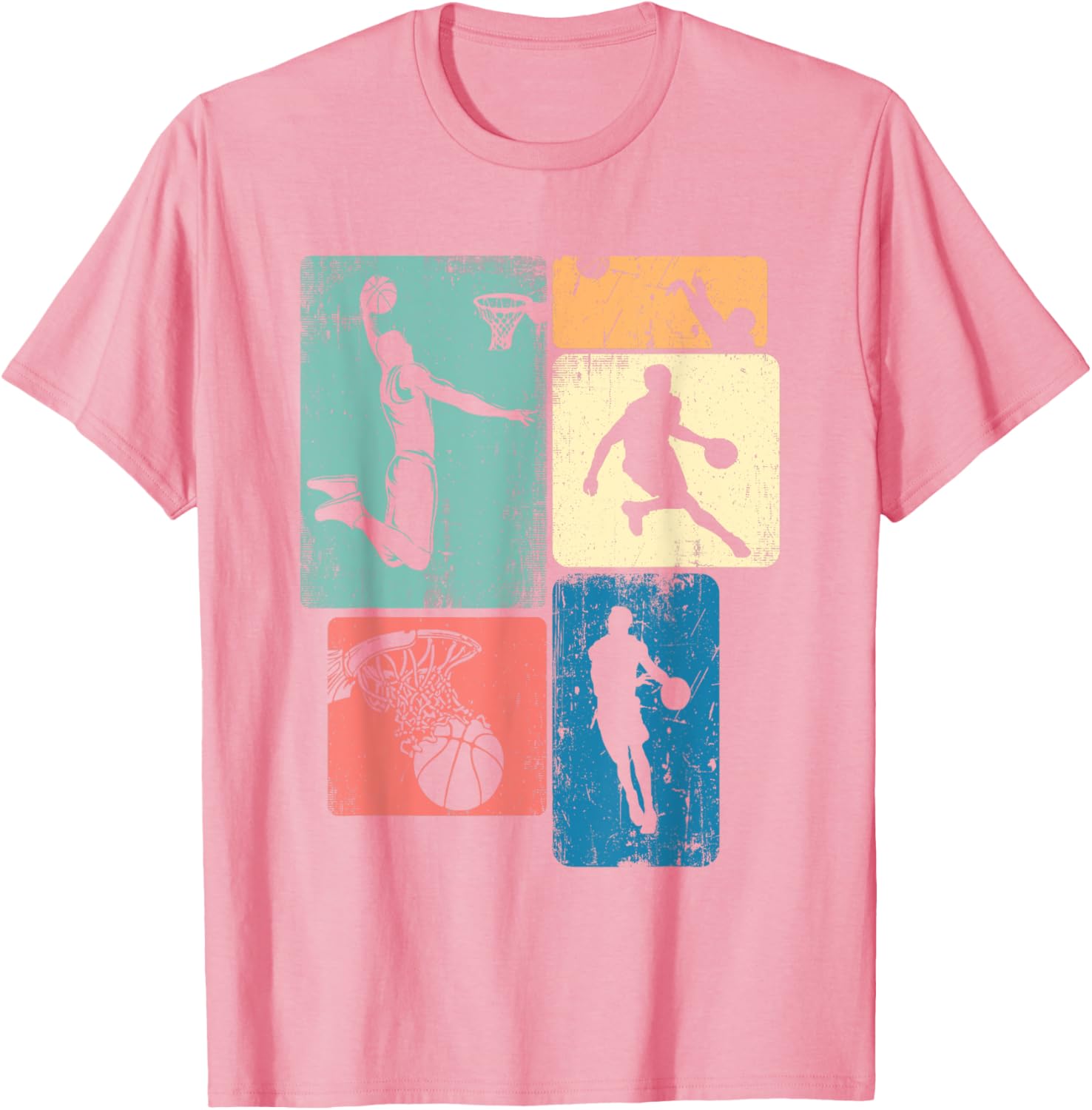 Funny Vintage Basketball T-Shirt for Men and Kids - Perfect Birthday Gift - 17