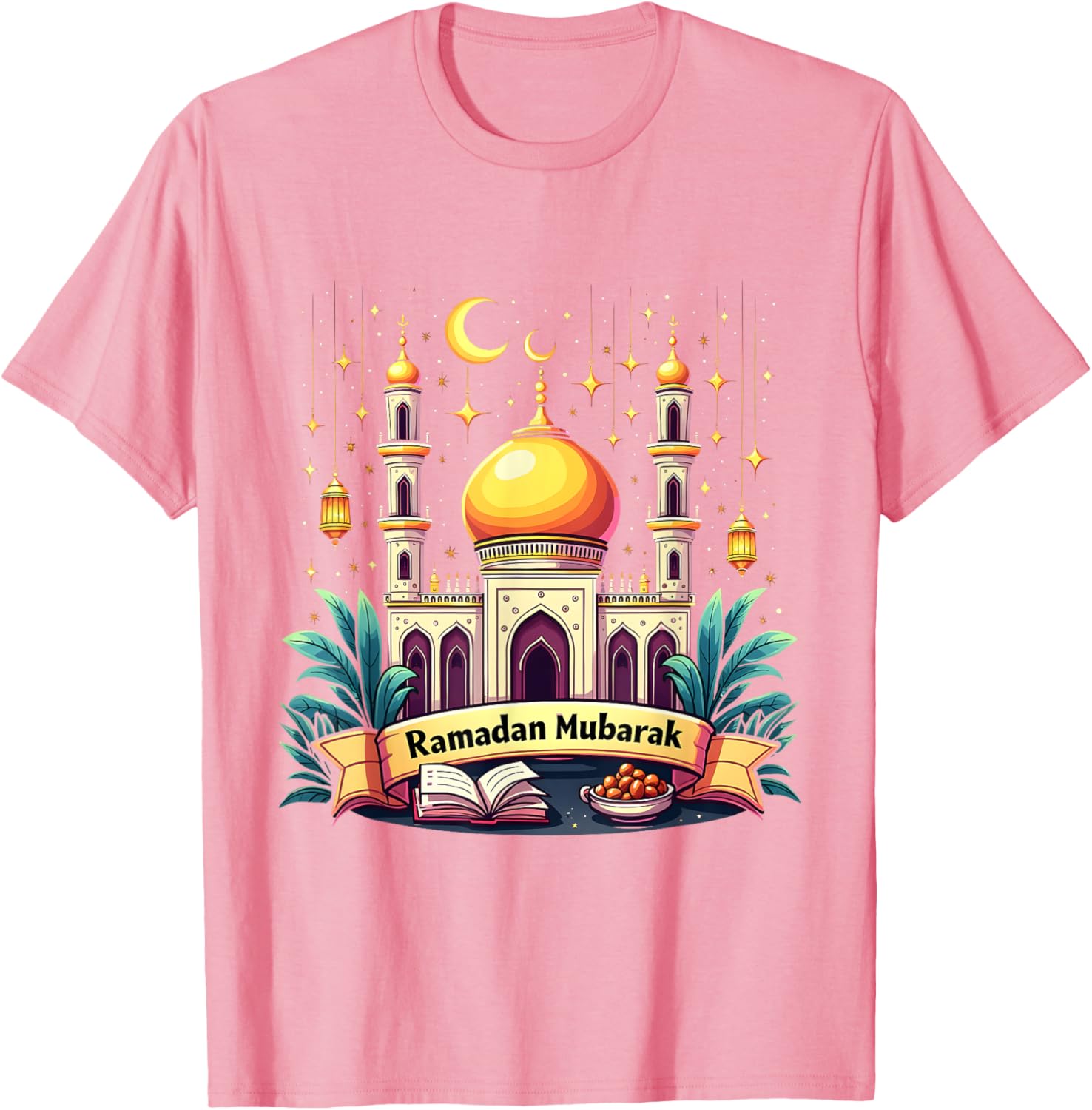 Happy Ramadan Mubarak T-Shirt 2025 Celebrating the Joy of Ramadan - 15
