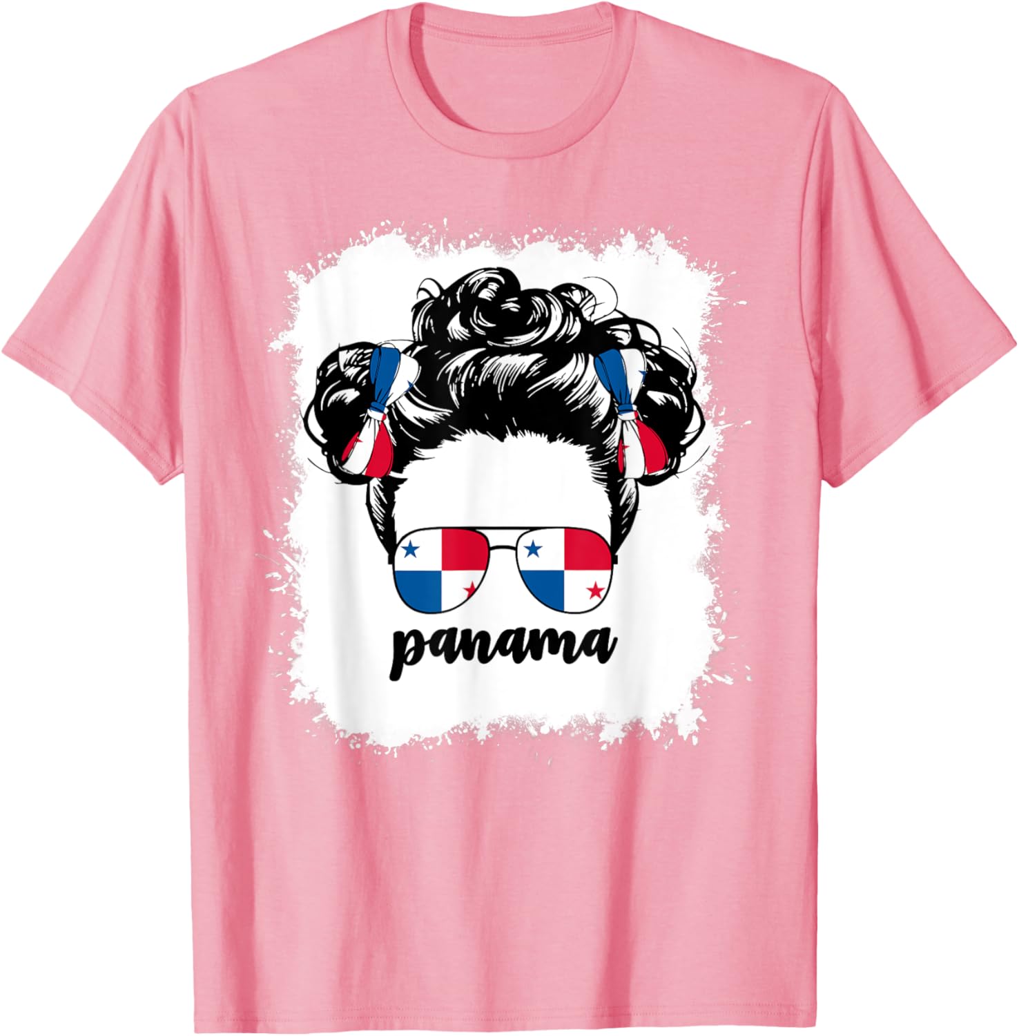 Panama Flag T-Shirt for Little Girls - Cute Toddler Latina Clothing - 2