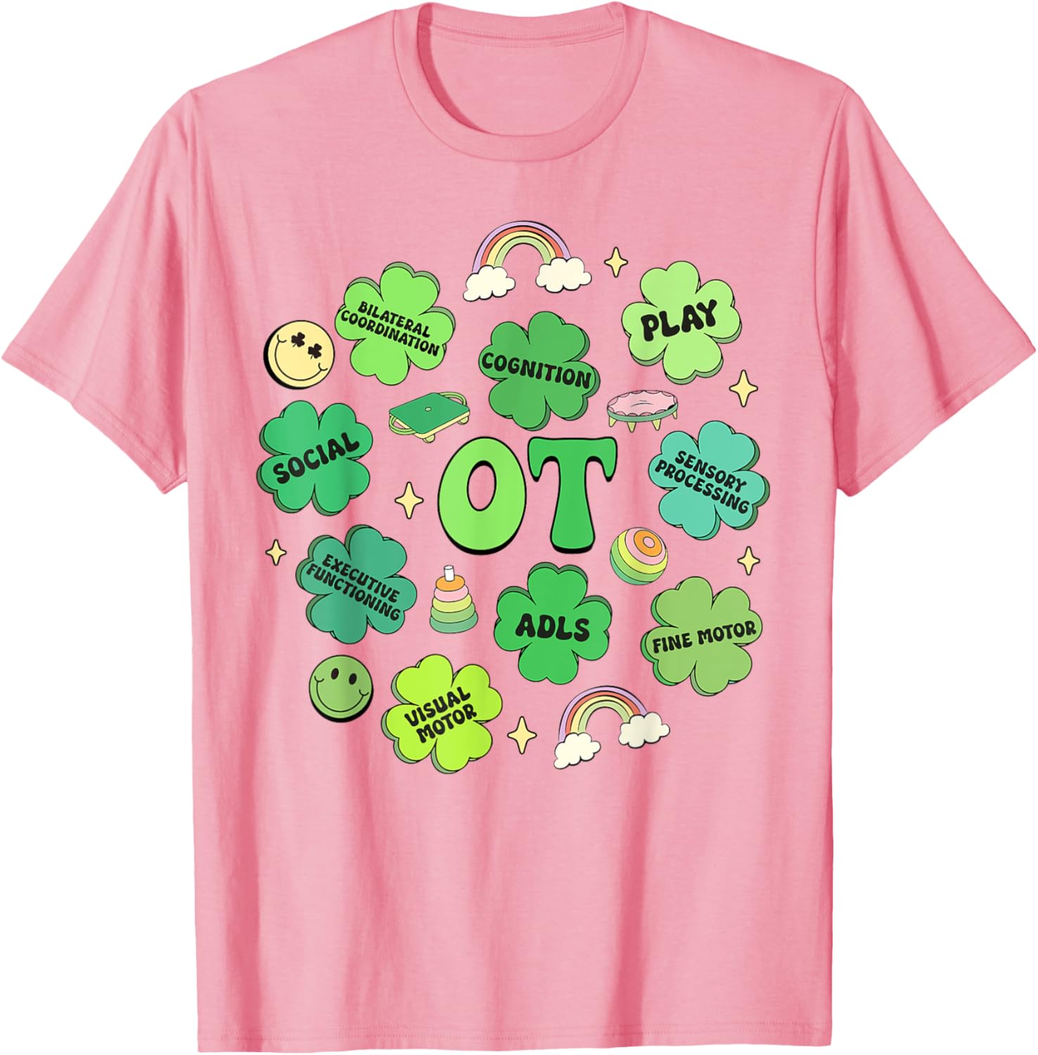 Saint Patrick's Day OT Therapist T-Shirt for Occupational Therapy Fun - 3