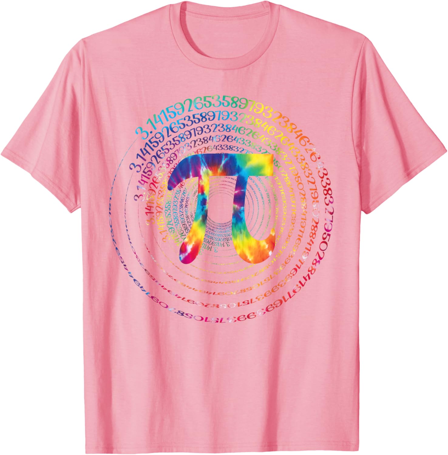 Funny Pi Day Tie Dye T-Shirt - Celebrate Math with 3.14 Style! - 9
