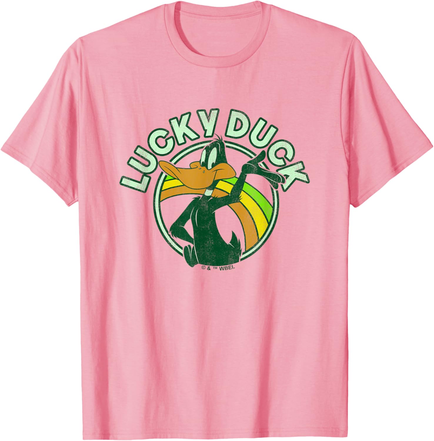 Retro Daffy Duck St. Patrick's Day T-Shirt for Fun Celebrations - 8