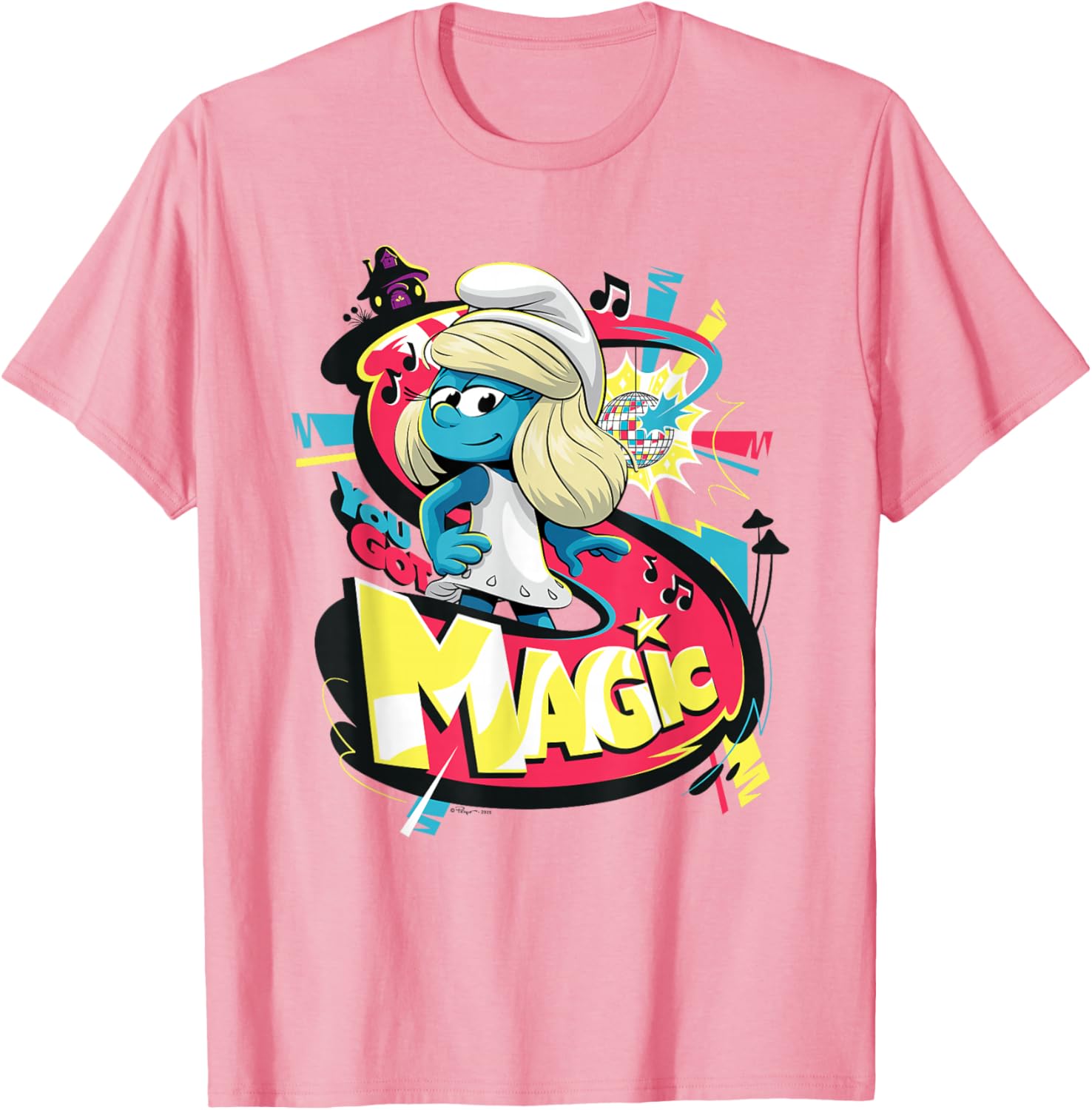 Magic Smurfette T-Shirt for The Smurfs Movie Fans - Fun & Stylish Apparel - 5