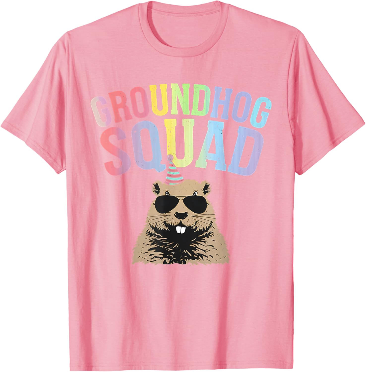 Funny Groundhog Squad T-Shirt for Happy Groundhog Day Family Fun - 19