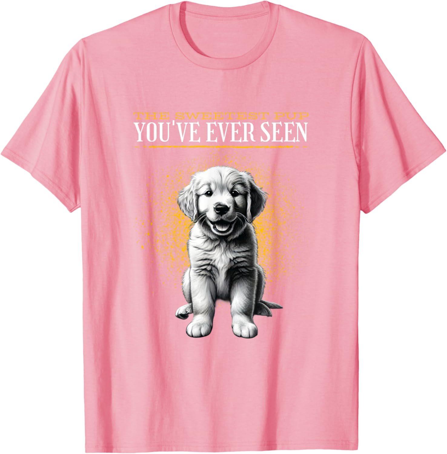 Adorable Golden Retriever Puppy T-Shirt for Dog Lovers - Unisex Style - 4