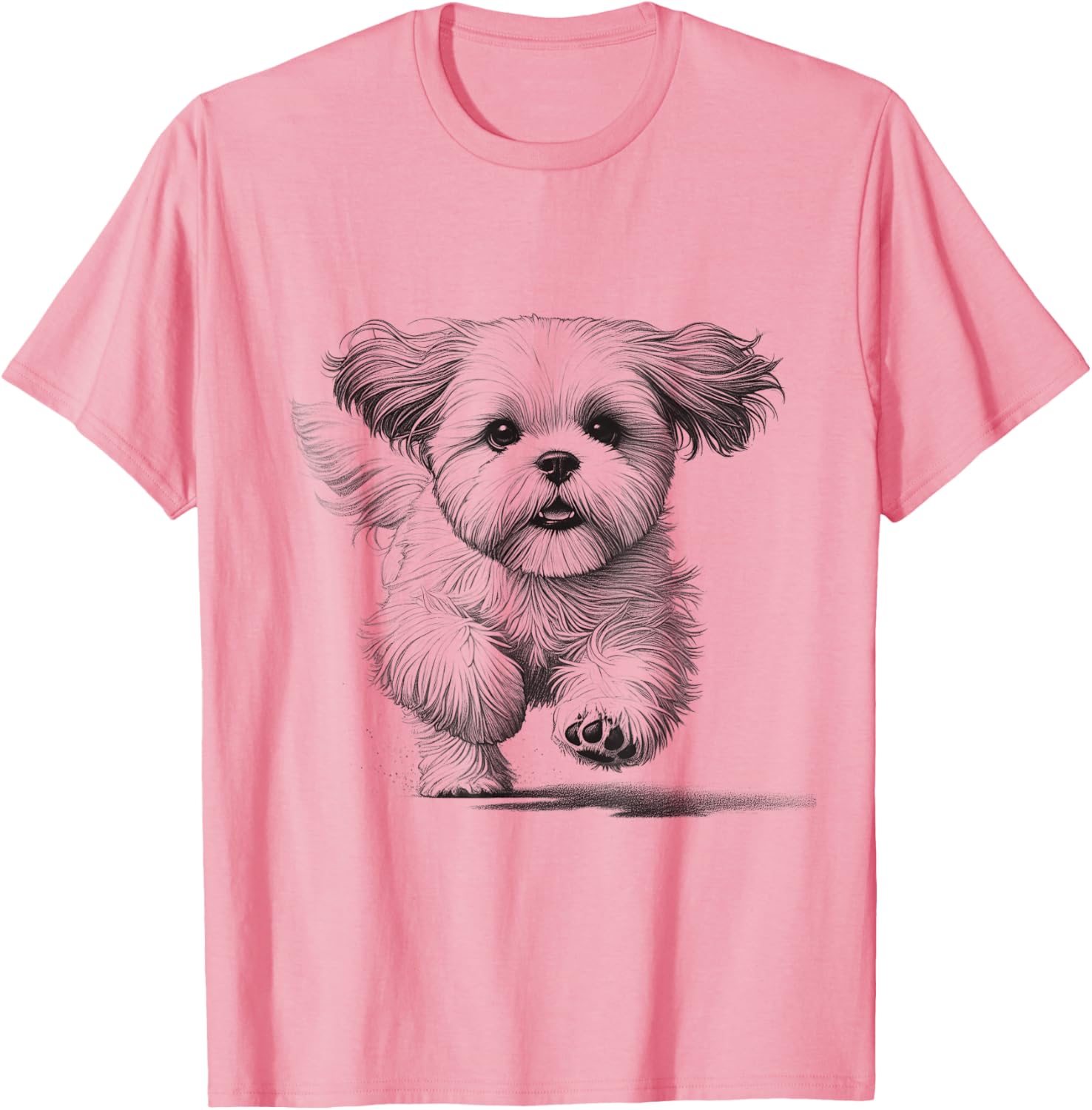Shih Tzu Running Dog T-Shirt for Men and Women - Perfect Gift Idea - 10