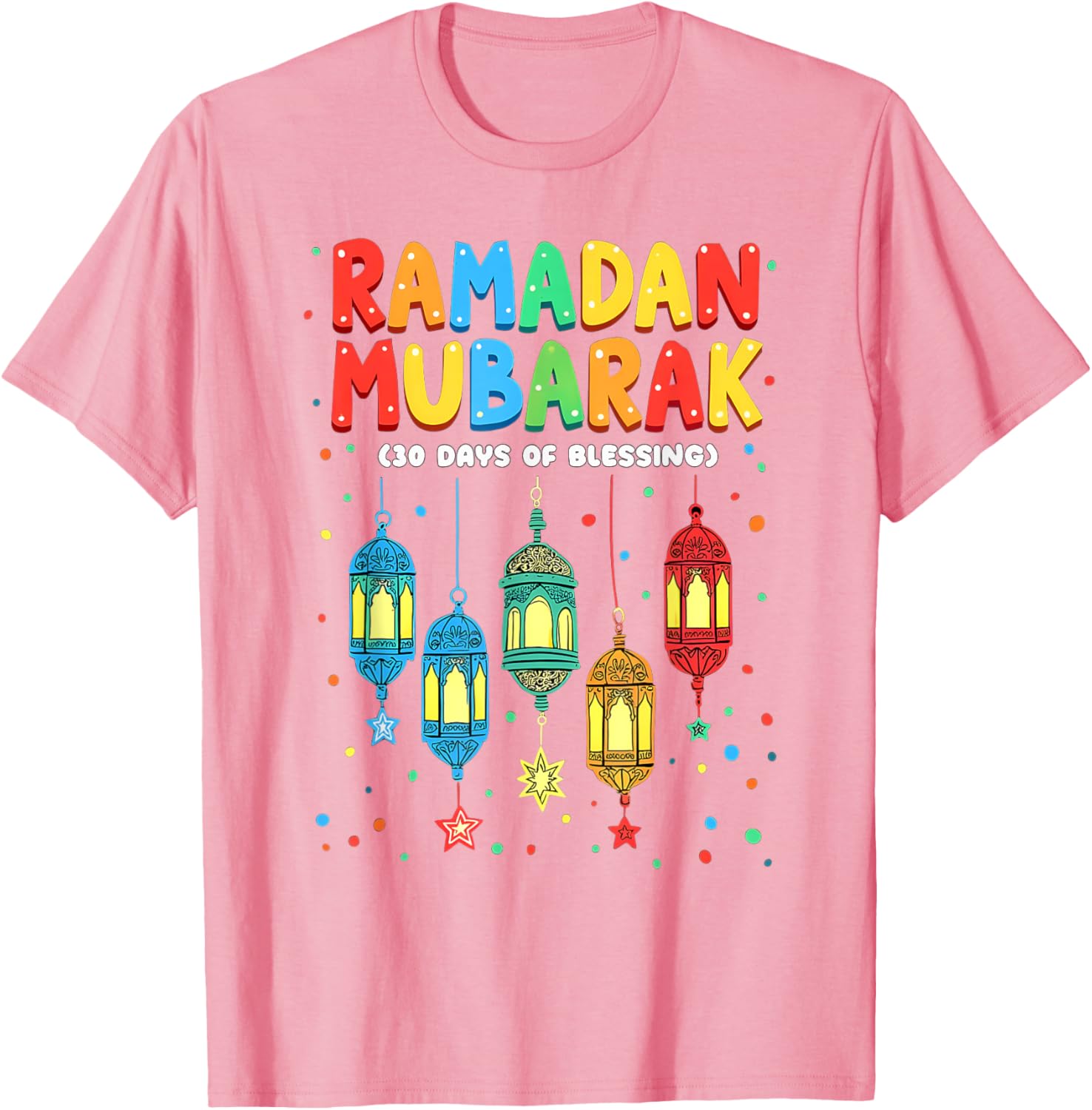 Happy Ramadan Boys Youth T-Shirt for Kids - Fun and Festive Apparel - 7