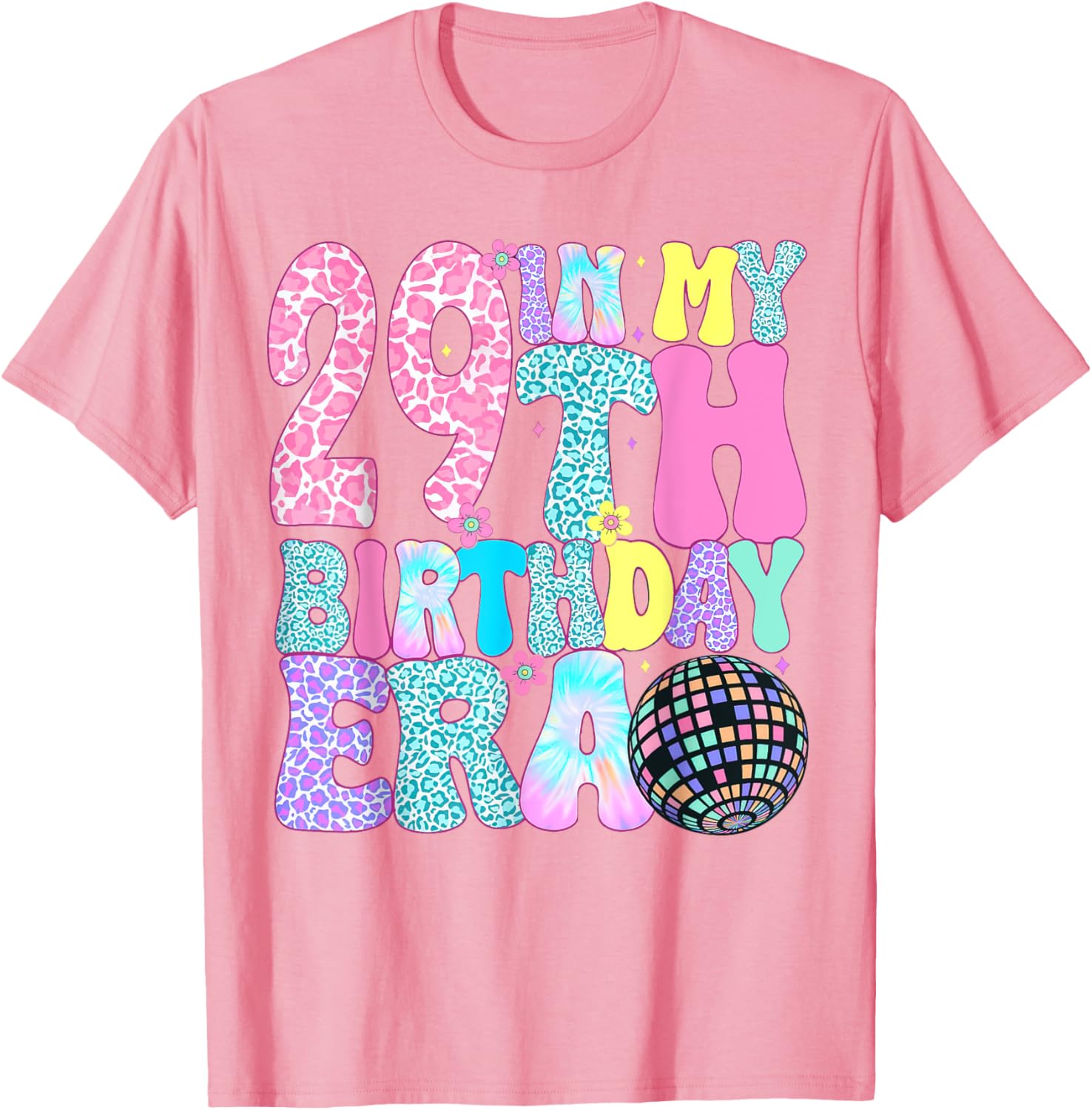 In My 29th Birthday Era T-Shirt for 29 Year Old Birthday Girl 1996 - 9