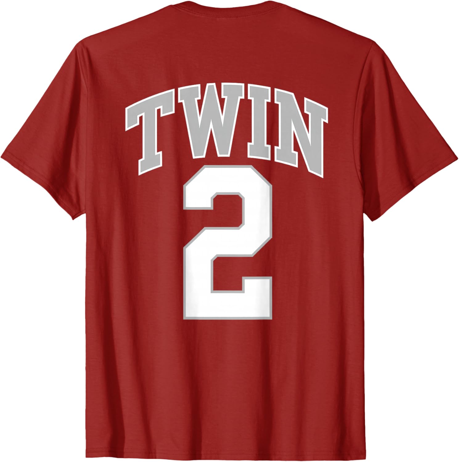 Matching Funny TWIN 1 and TWIN 2 Adult and Kids Jerseys T-Shirt Set - 8