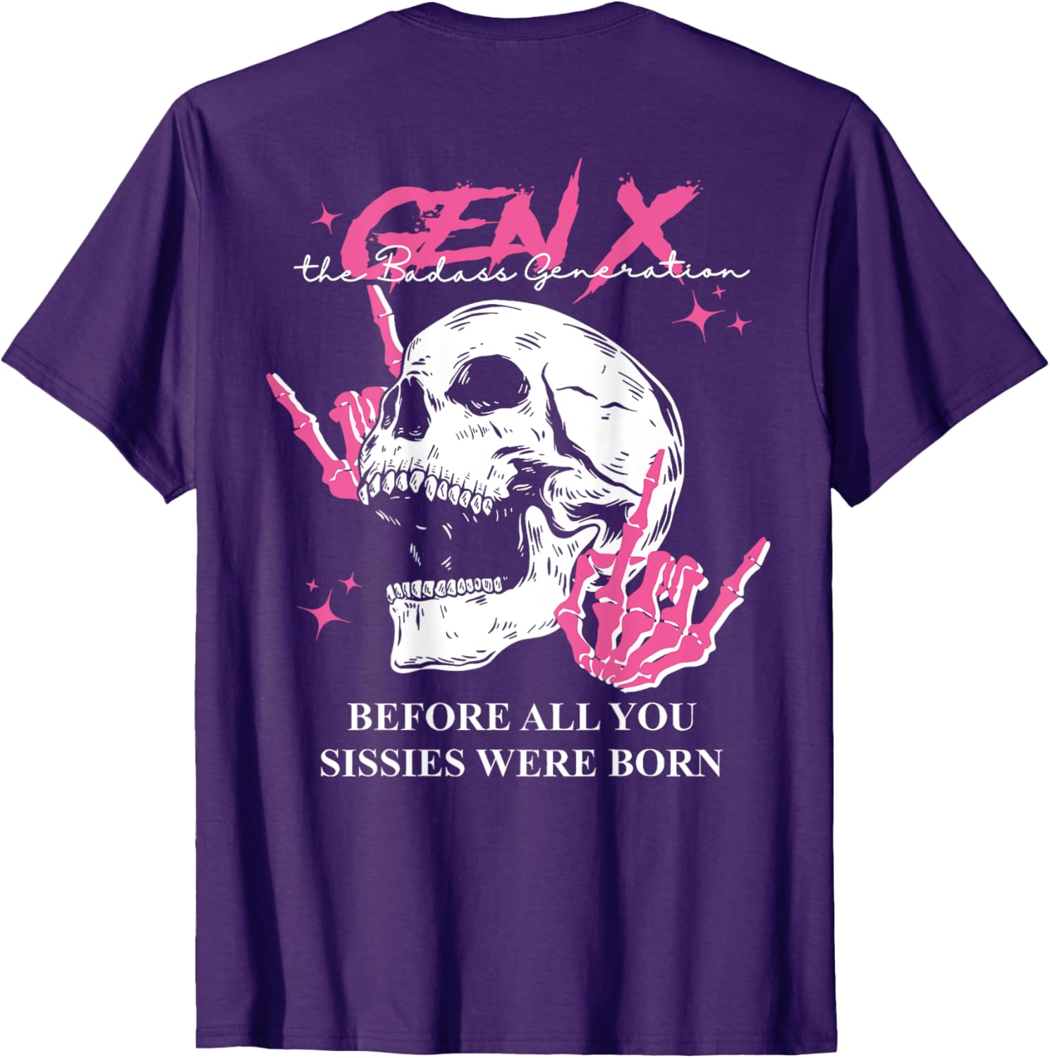Gen X Badass Generation T-Shirt for Proud Nostalgic Fans - 4