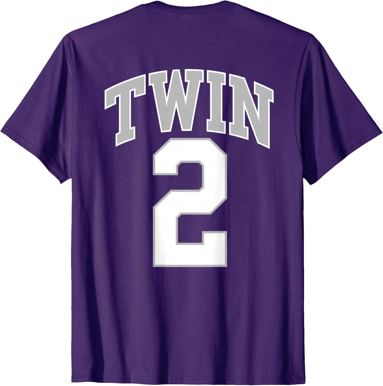 Matching Funny TWIN 1 and TWIN 2 Adult and Kids Jerseys T-Shirt Set - 6