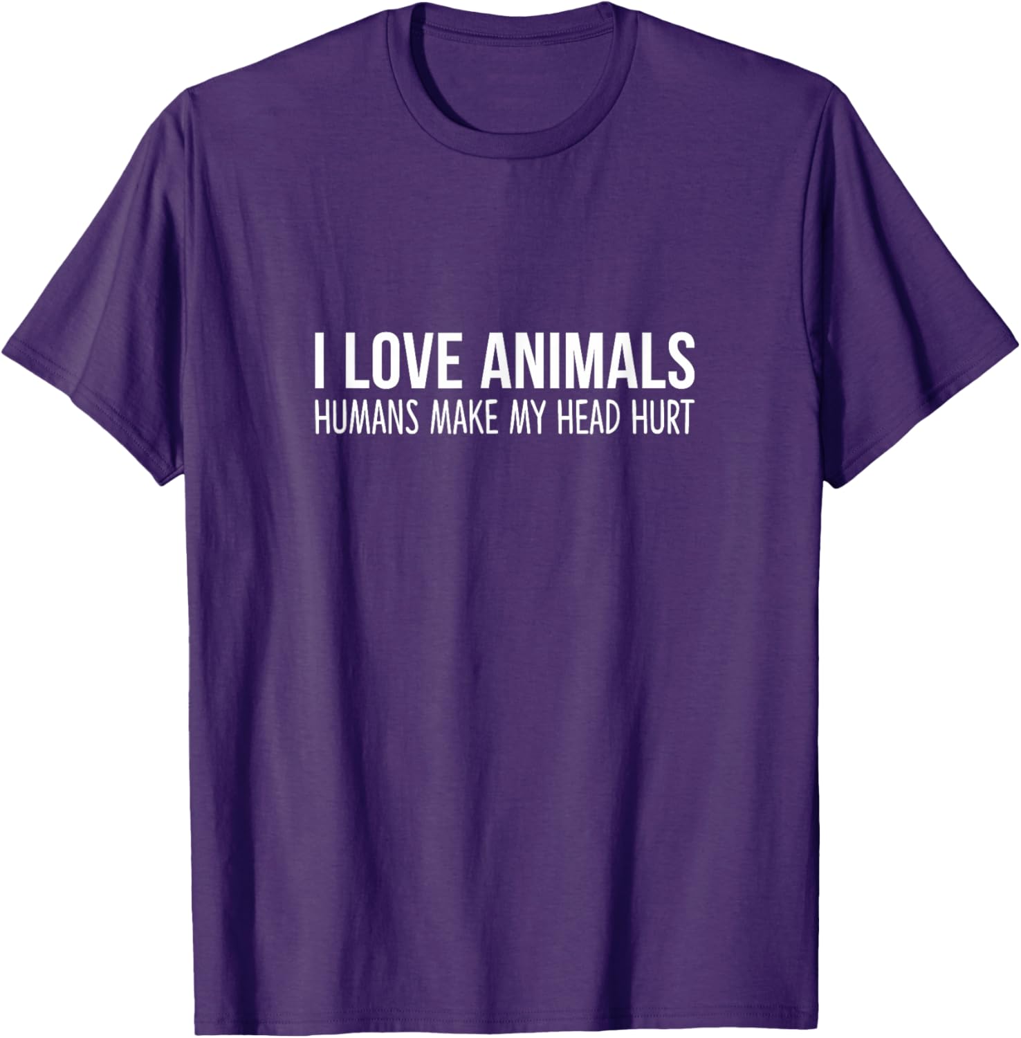 I Love Animals T-Shirt for Pet Lovers – Fun Design for Animal Fans - 2