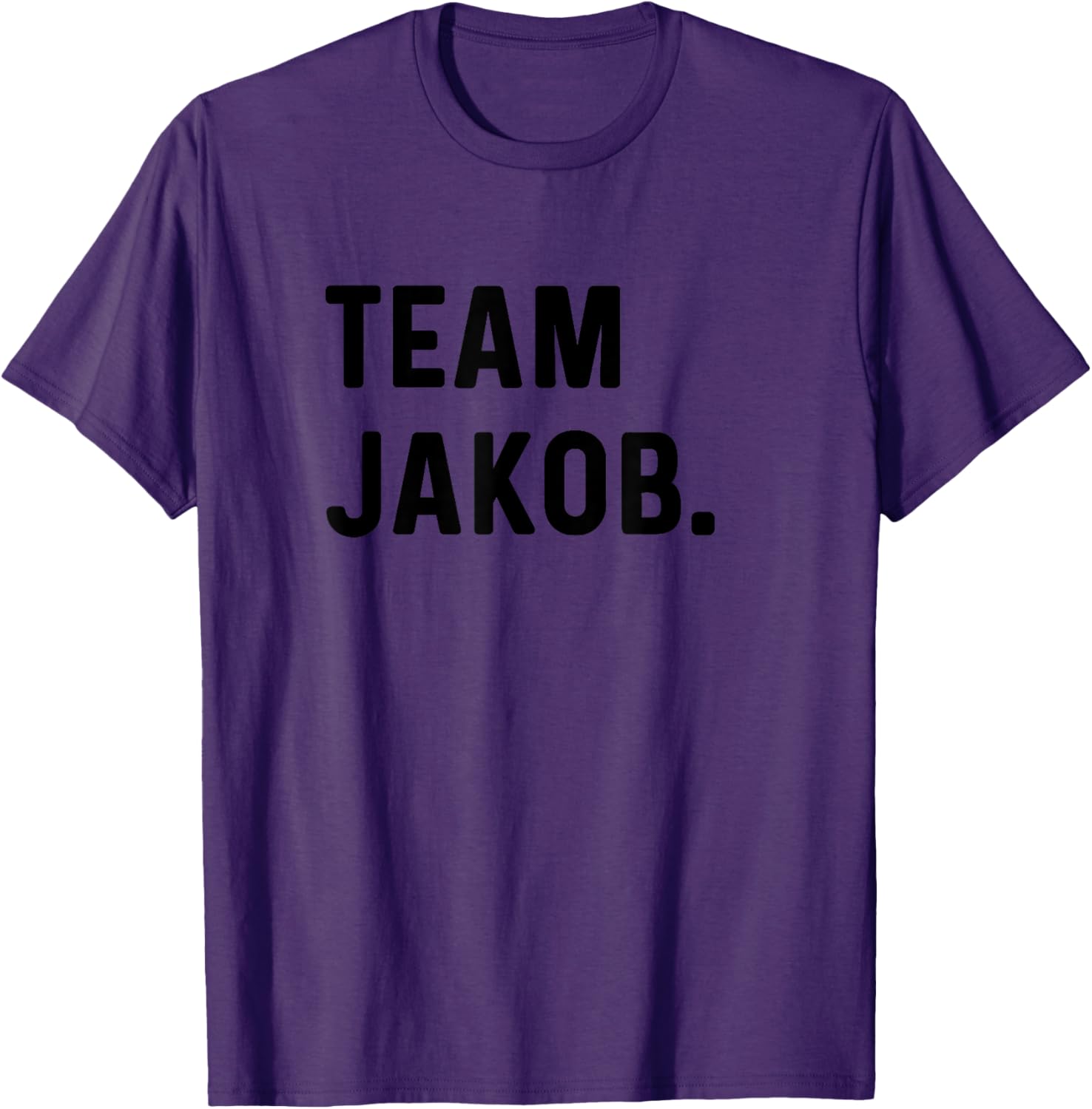 Team Jakob Custom Name Family T-Shirt for All Ages - Stylish & Fun - 1