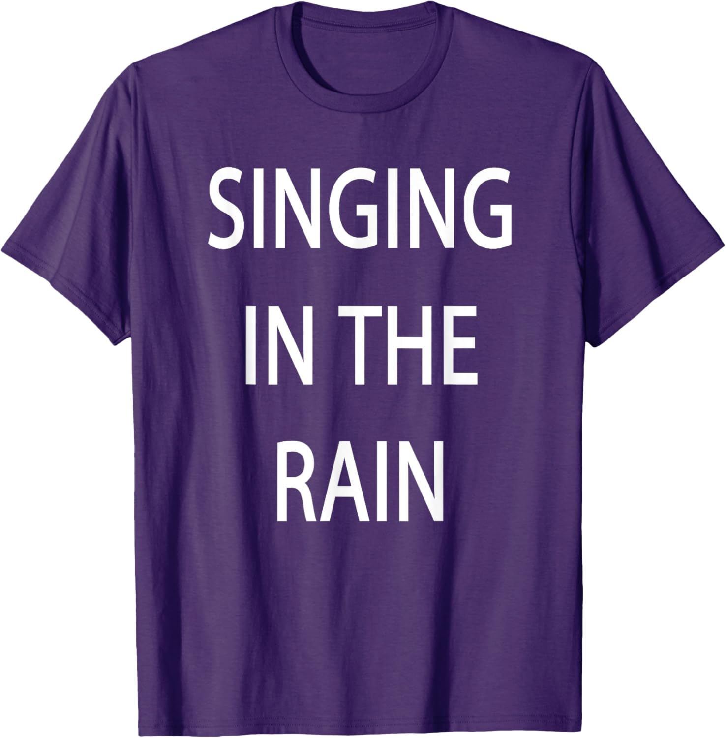 Singing in the Rain T-Shirt for Fun and Stylish Rainy Day Fashion - 27