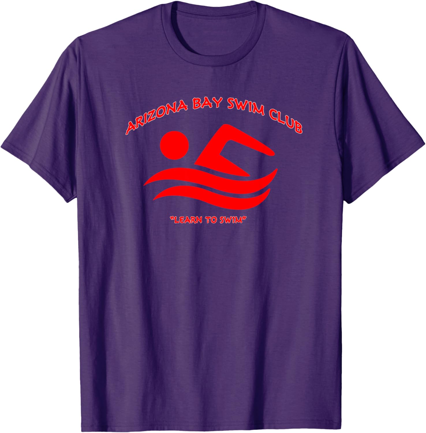 Red Swim Club Bay Arizona T-Shirt - Stylish Swimwear Apparel for All - 11