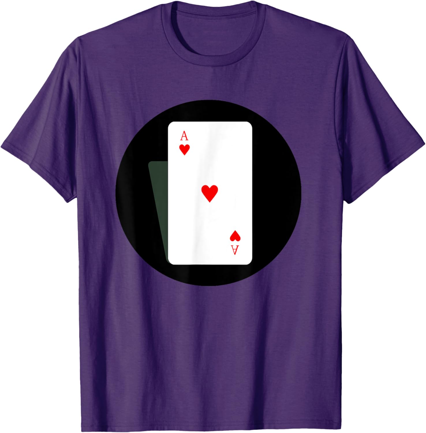 Ace of Hearts T-Shirt for Stylish Comfort in Clothing and Accessories - 3
