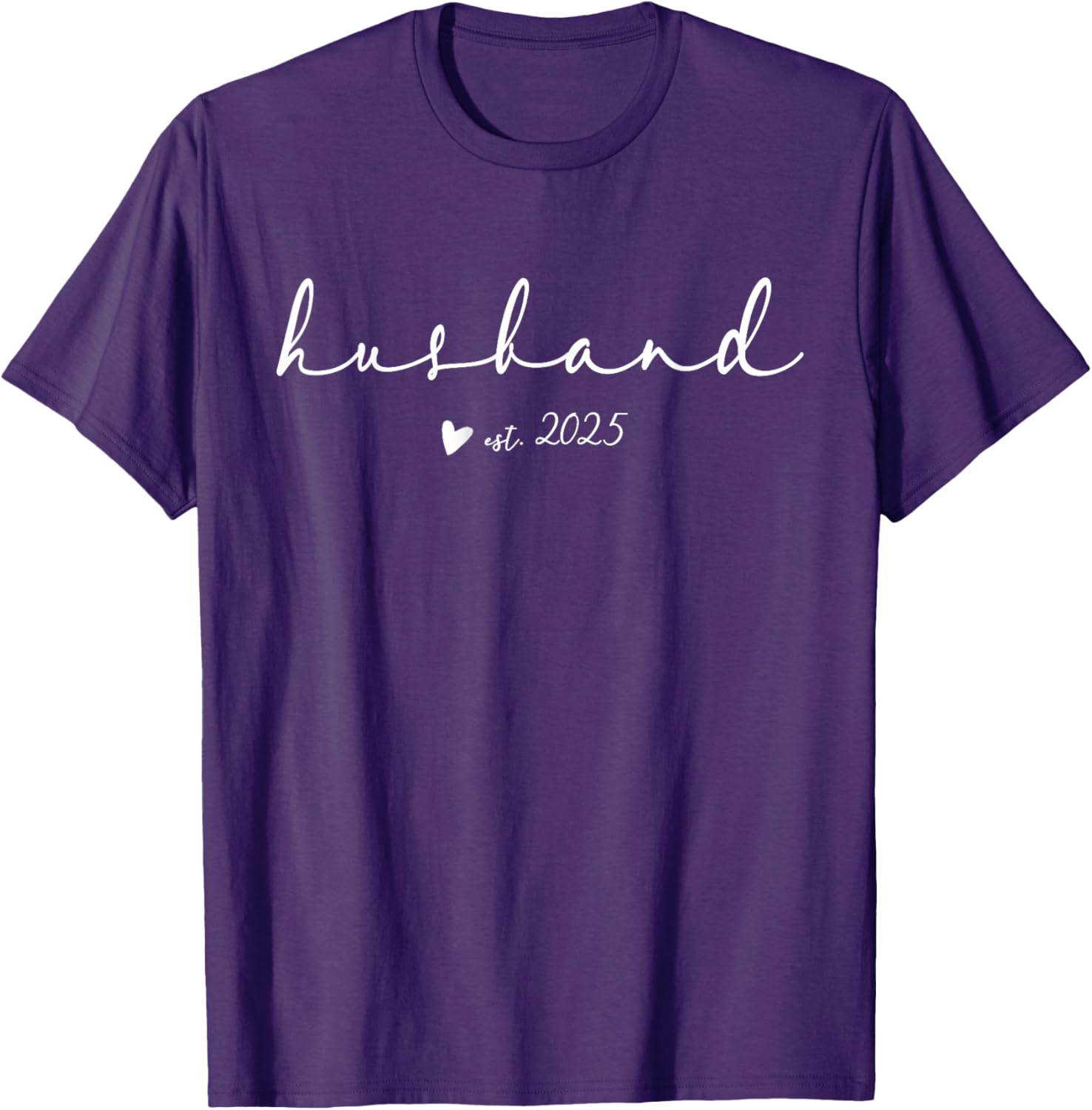 Just Married Husband T-Shirt 2025 Honeymoon Couple Gift Apparel - 3