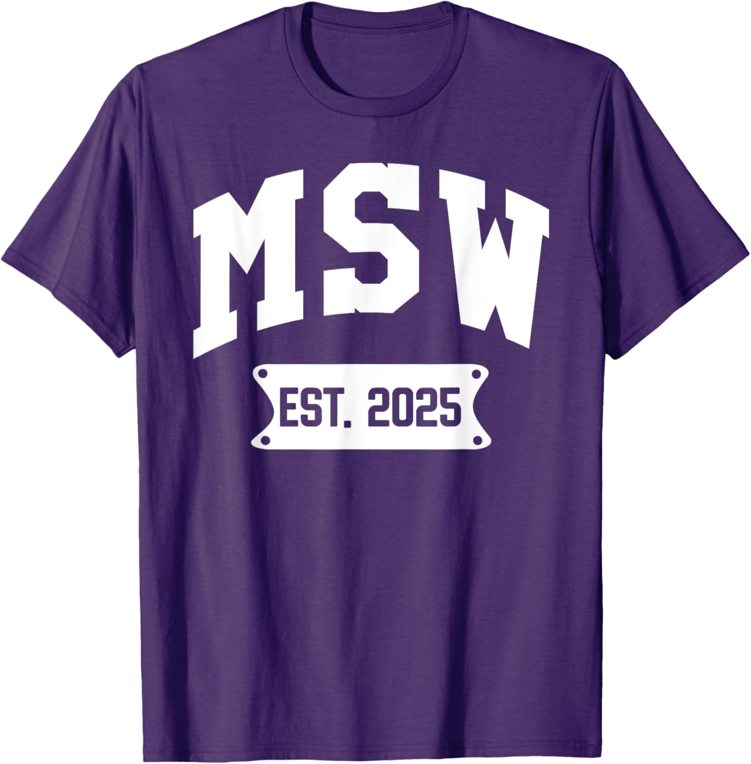 MSW 2025 Graduation T-Shirt for Master of Social Work Alumni - 14