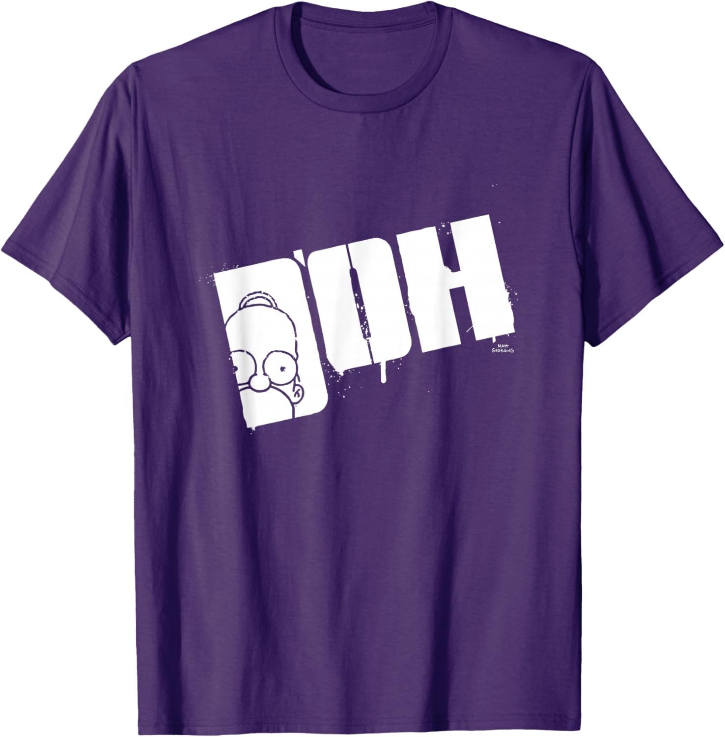 Homer D'Oh Distressed T-Shirt for Fans of The Simpsons and Casual Style - 4