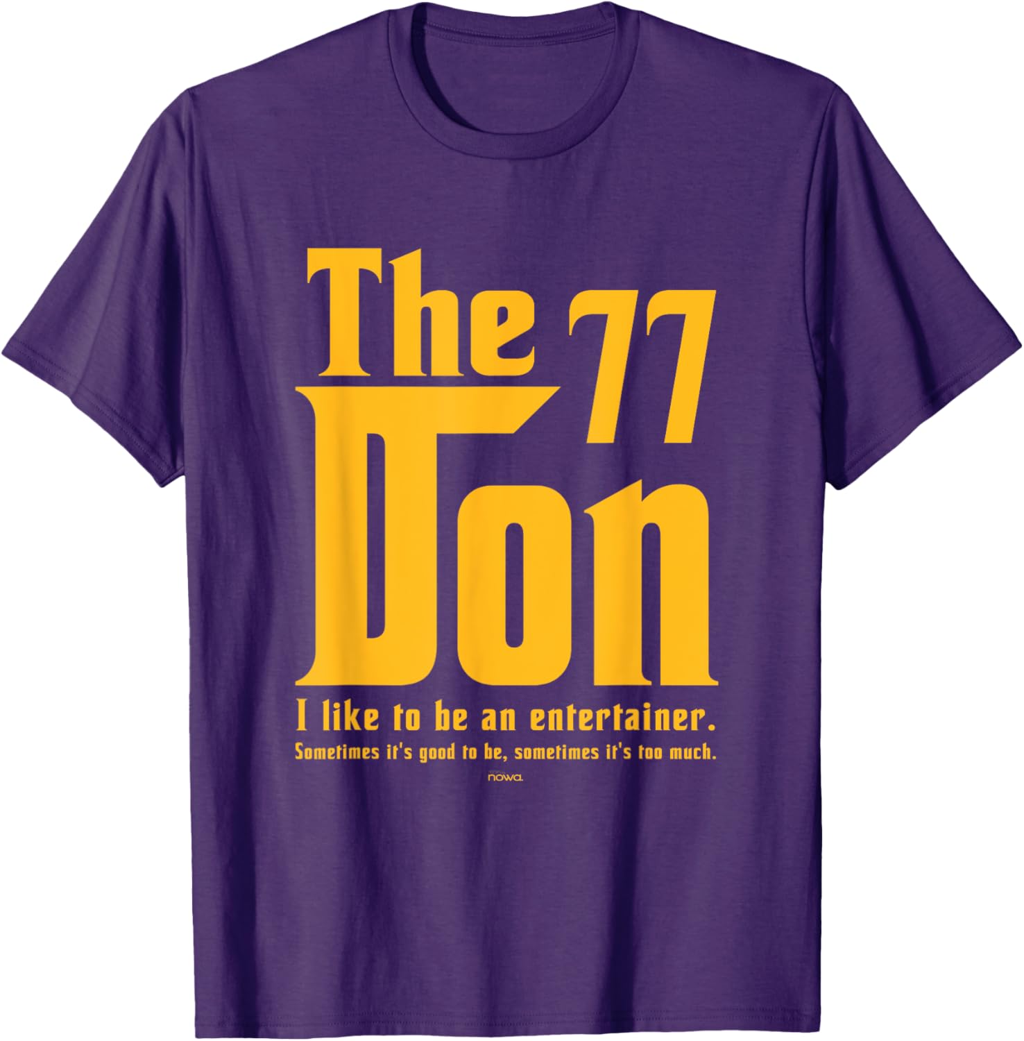 I Like to Be an Entertainer Luka the Don T-Shirt for Fun and Style - 17