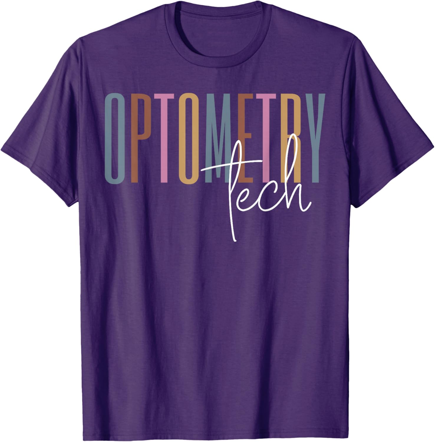 Retro Optometry Tech T-Shirt for Optometrists and Ophthalmologists - 10