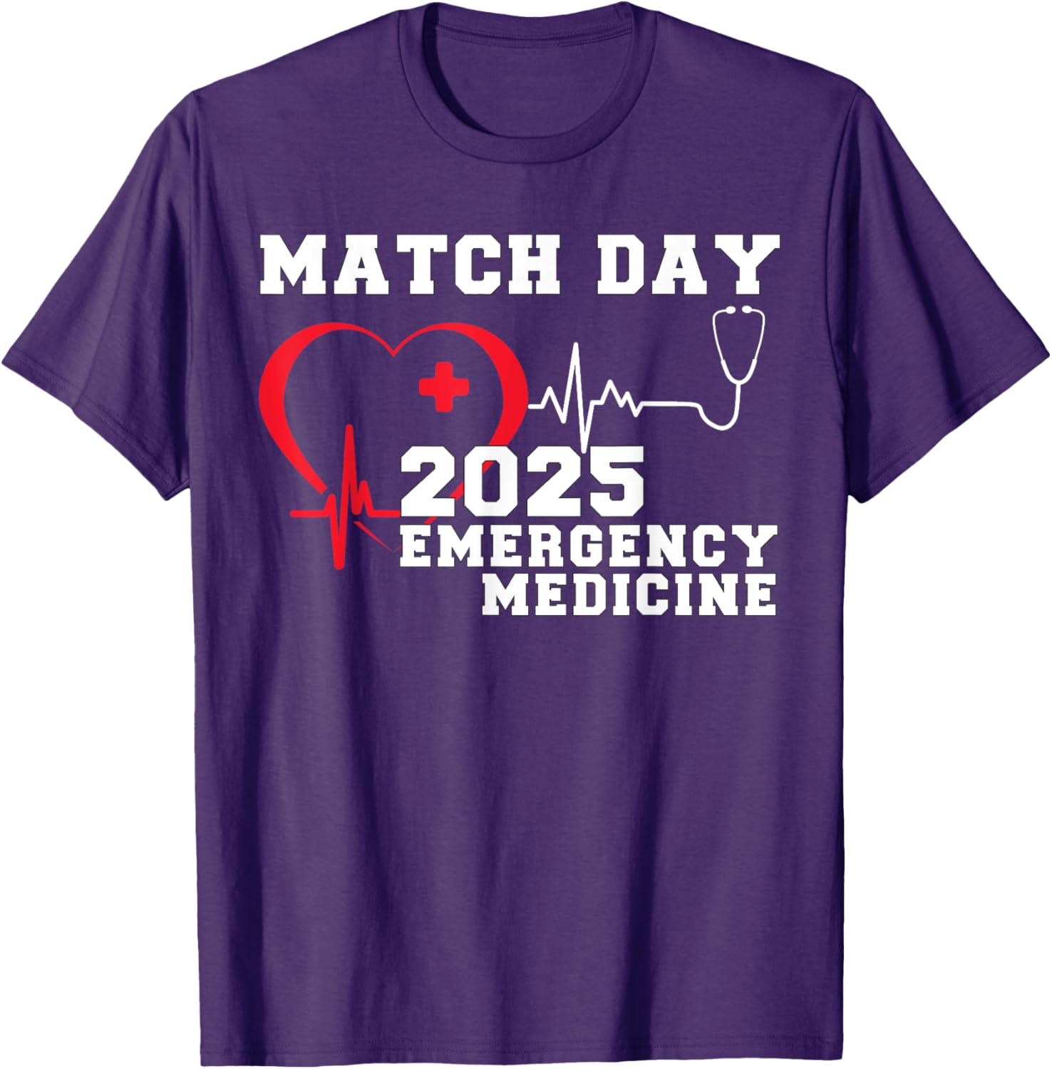 Match Day 2025 Emergency Medicine Residency T-Shirt for Medical Students - 4