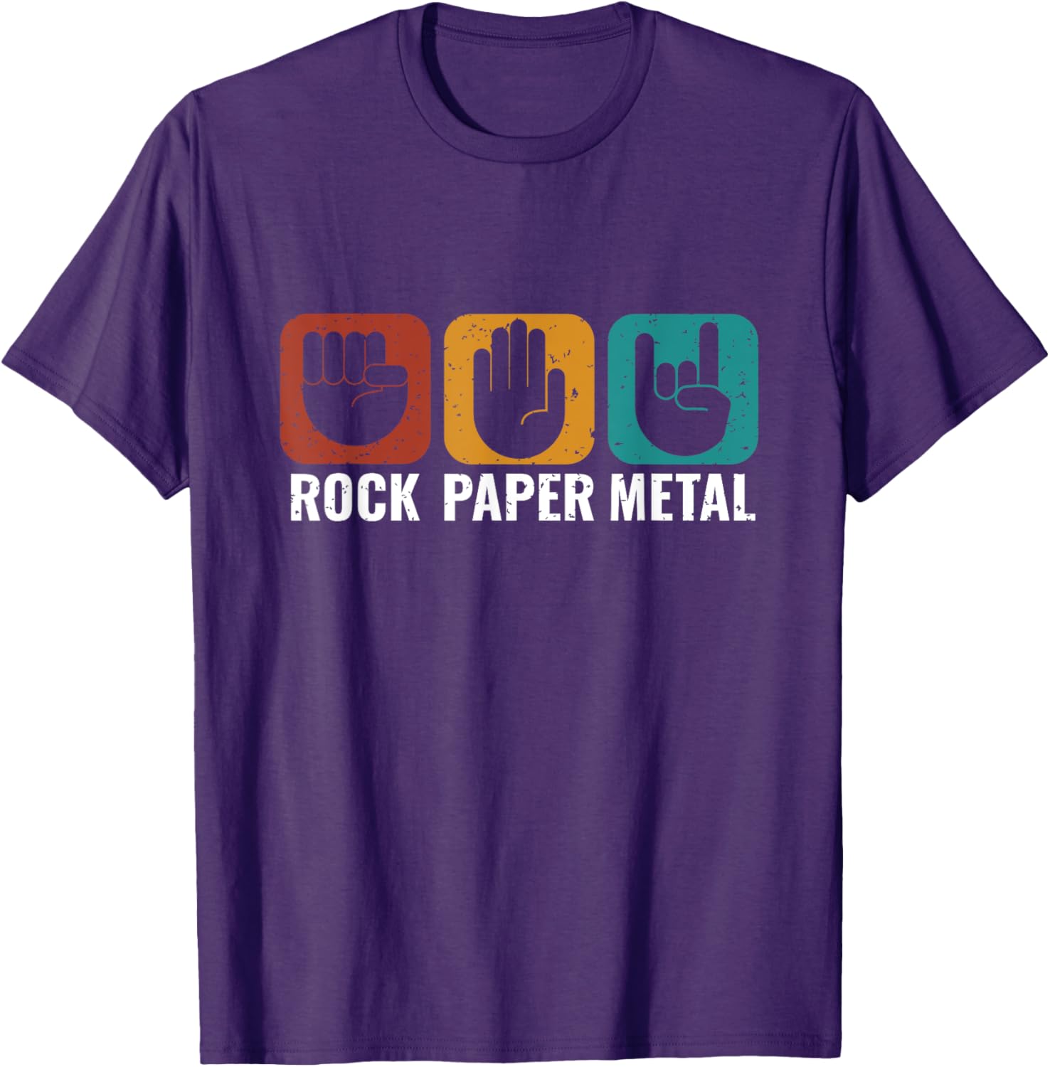 Rock Paper Metal T-Shirt for Metal Fans - Ultimate Music Lover Gift - 15