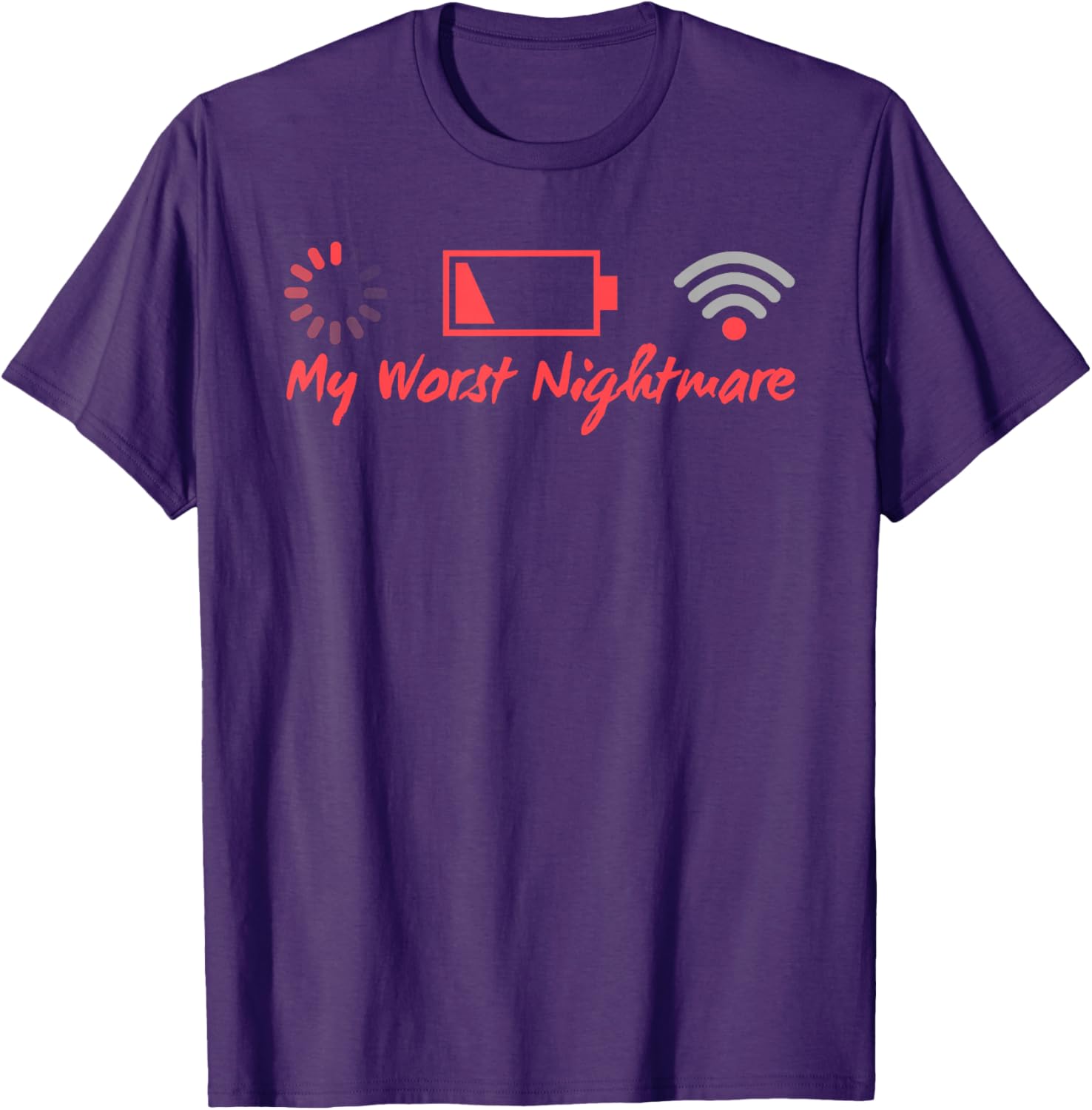 My Worst Nightmare Gamer Humor T-Shirt for Funny Gaming Gifts - 3