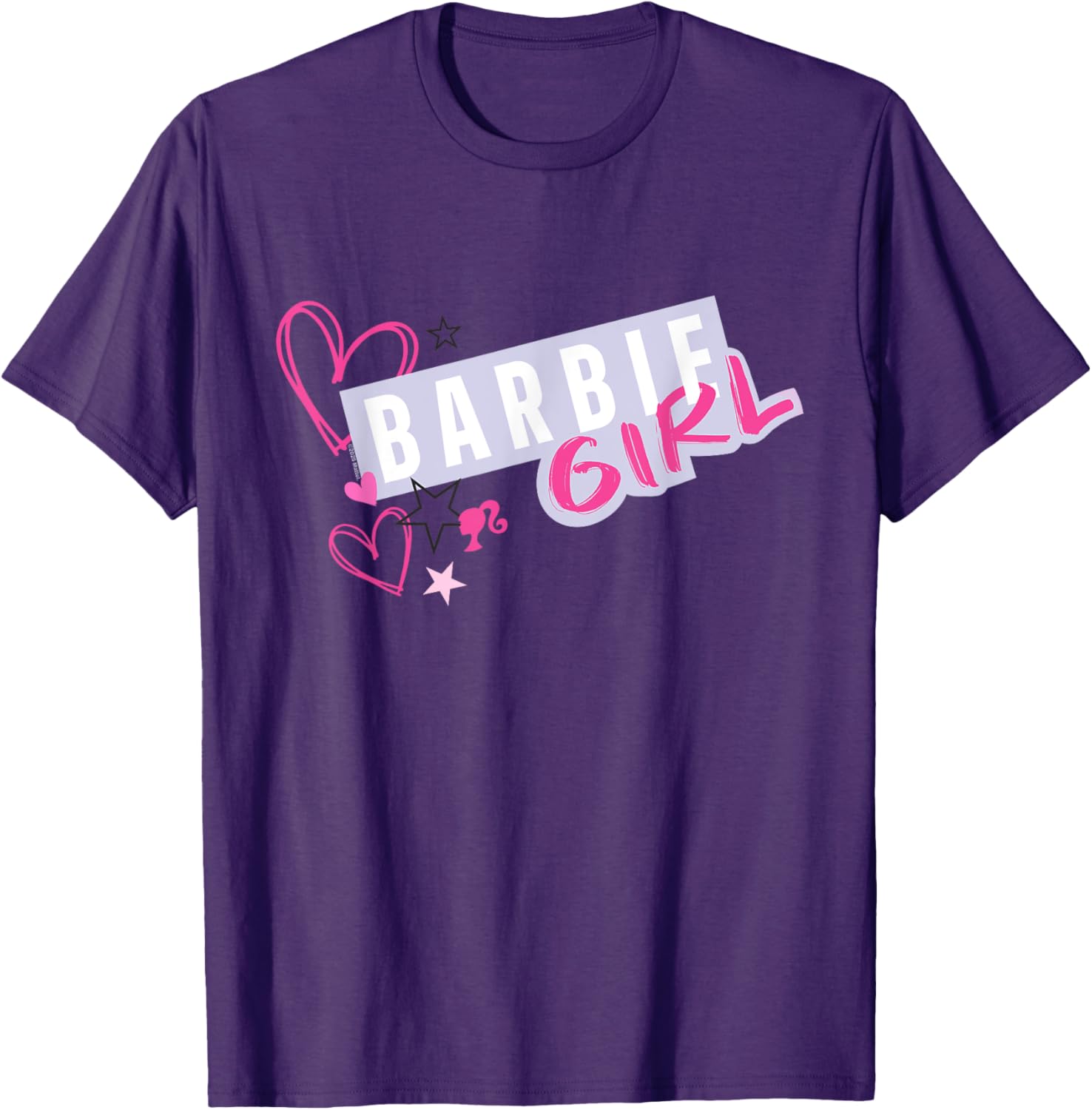 Barbie Girl and Hearts T-Shirt for Fun Fashionable Outfits - 8