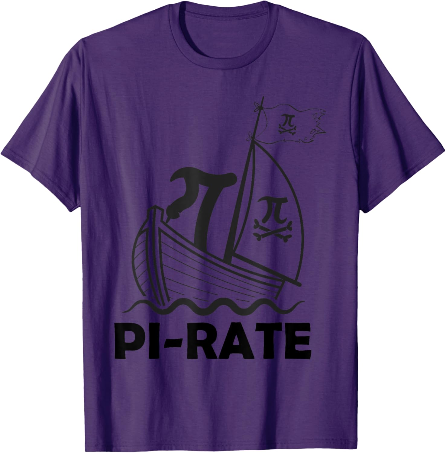 Funny Pirate Math Teacher Pi Day T-Shirt for Math Lovers and Teachers - 1