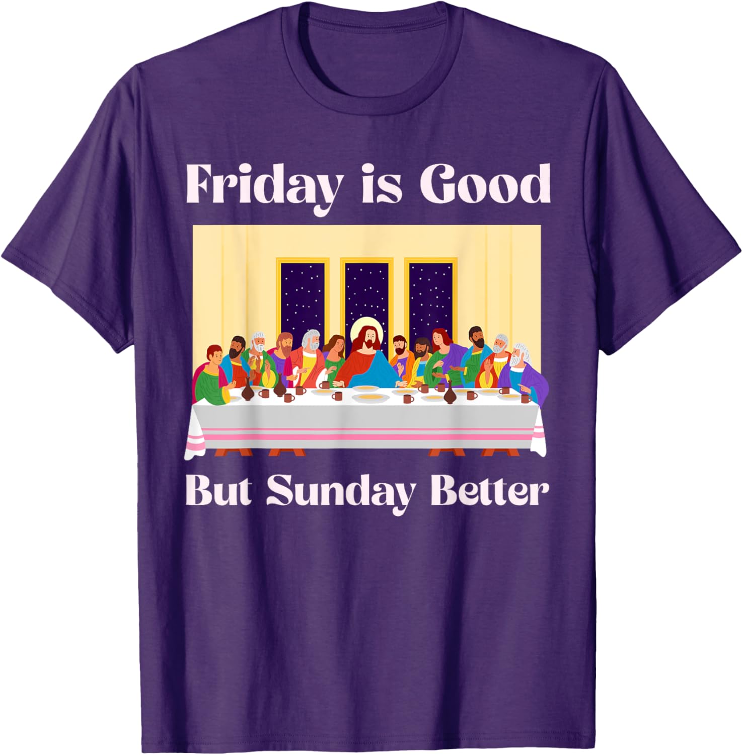 Friday is Good But Sunday is Better Easter T-Shirt for Christians - 6