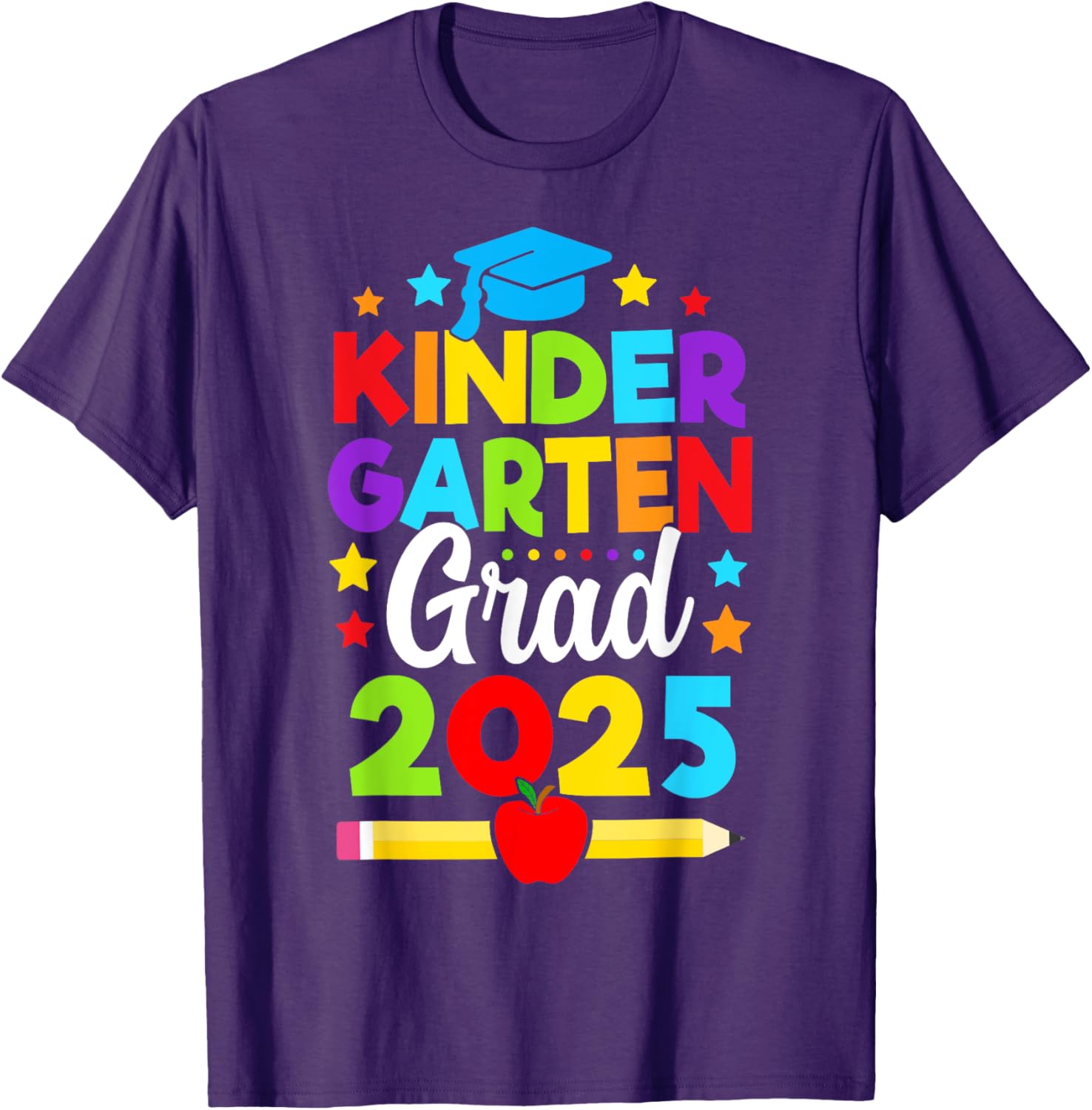 Kindergarten Graduation T-Shirt for Kids 2025 Fun Design for Boys and Girls - 10