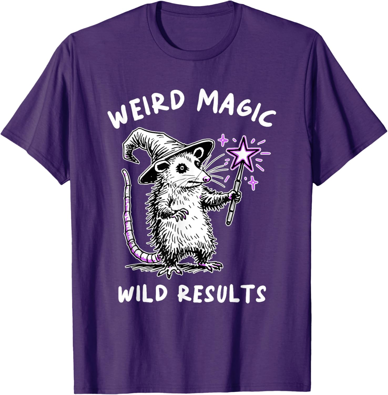 Funny Weird Magic Wild Results T-Shirt for Unique Style Lovers - 18