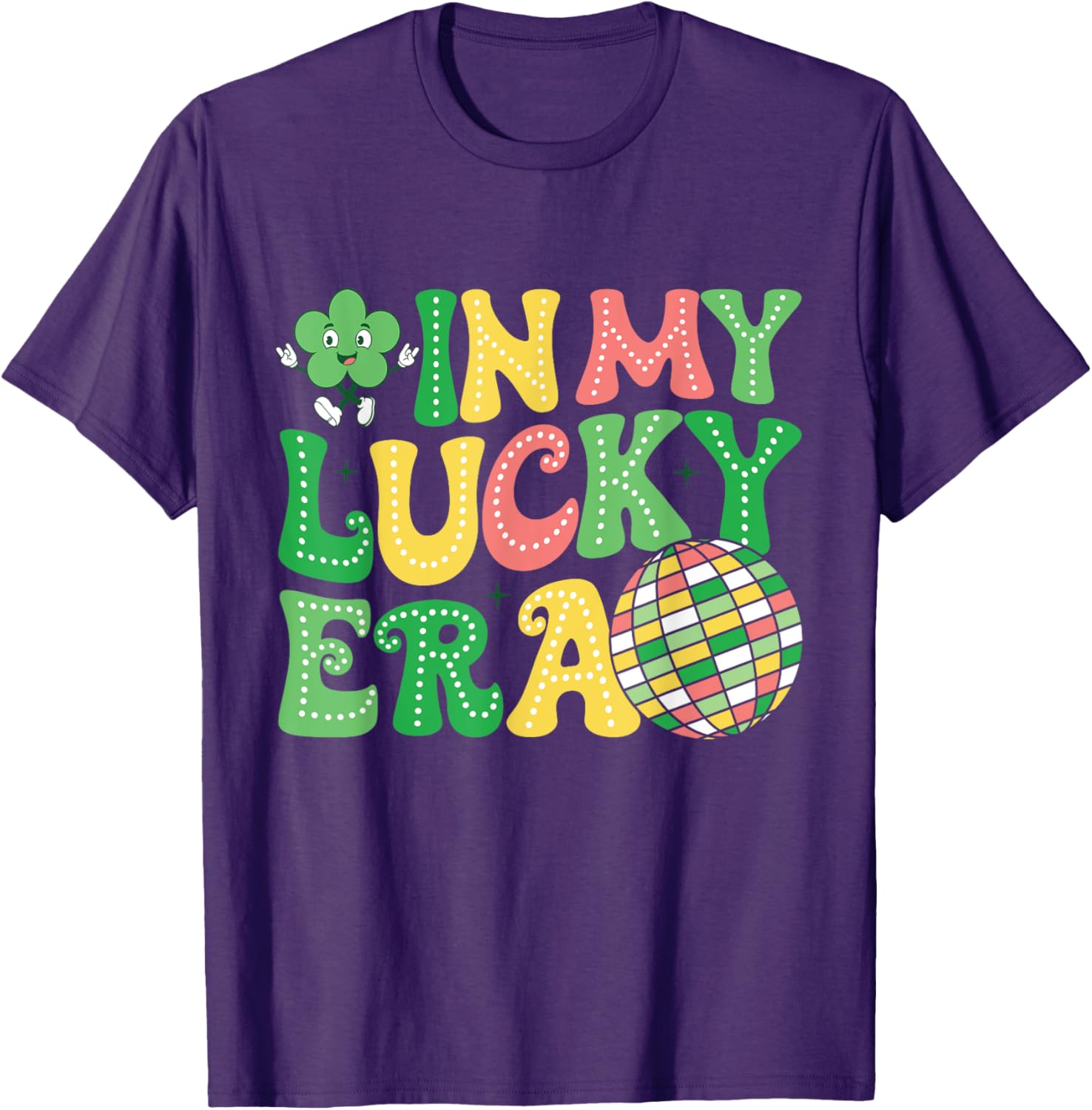 Funny St Patricks Day Shamrock T-Shirt for Kids - Lucky Era Design - 14