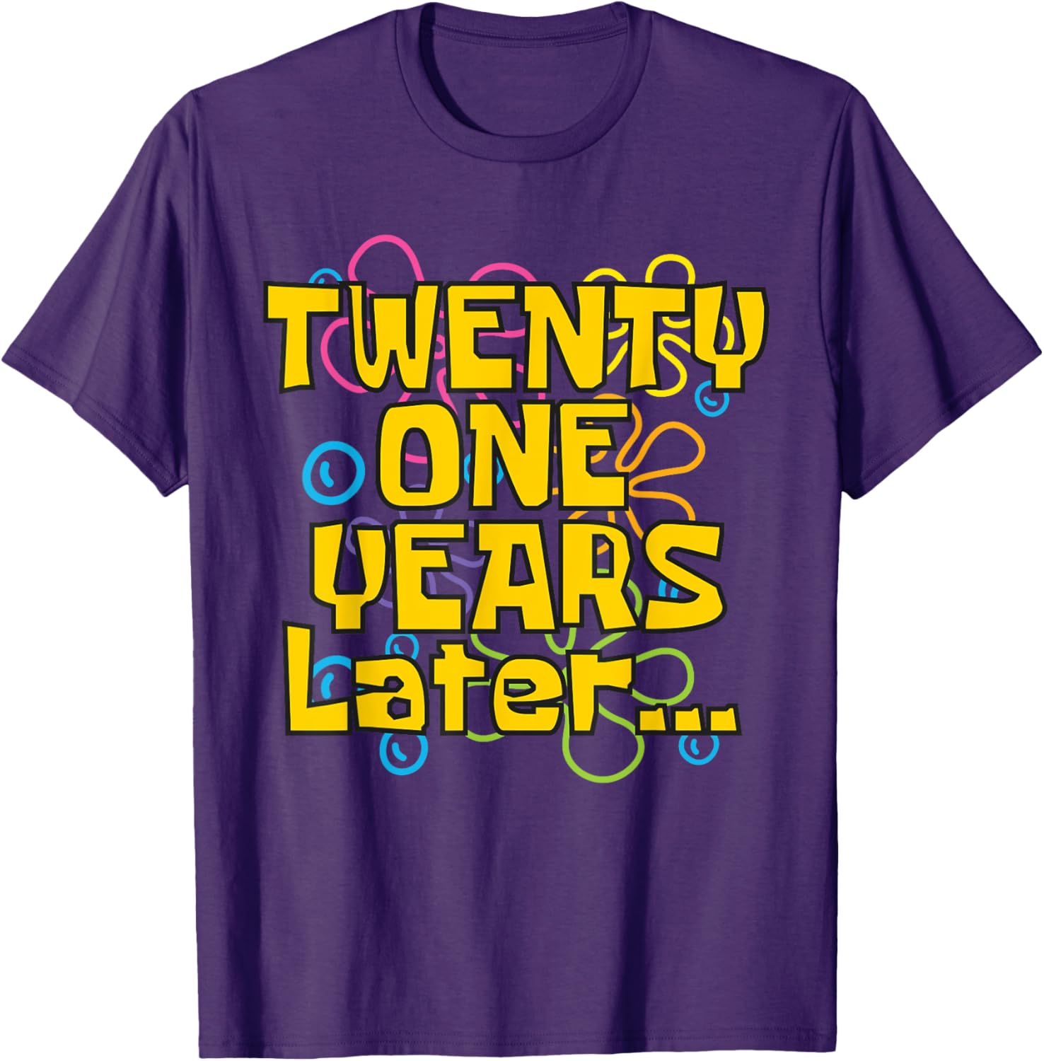 Funny 21st Birthday Meme T-Shirt for Celebrating with Style and Humor - 3