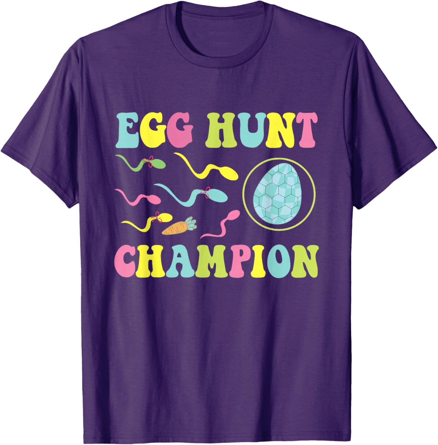 Funny Dad Easter Pregnancy Announcement T-Shirt for Egg Hunt Champions - 12