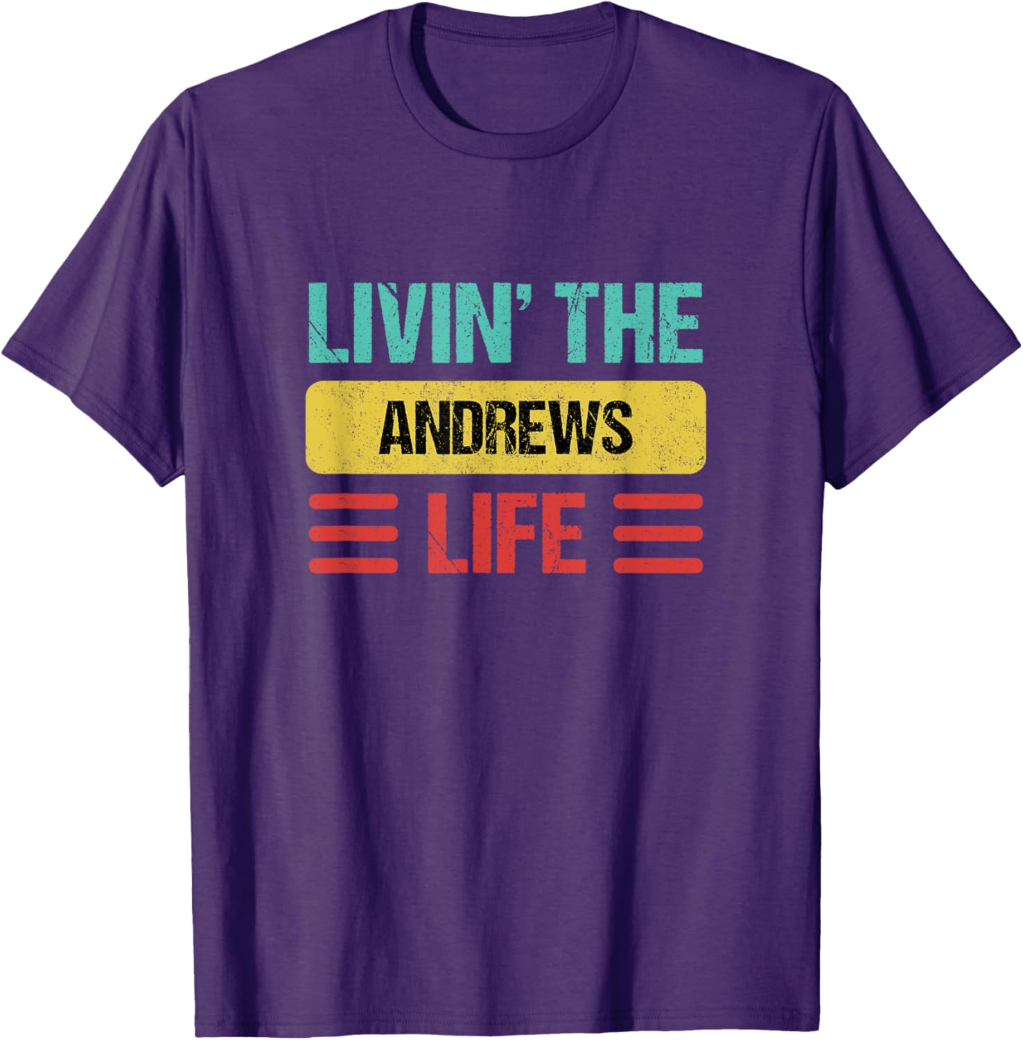 Personalized Andrews Name T-Shirt for Cool Casual Style and Fun - 7