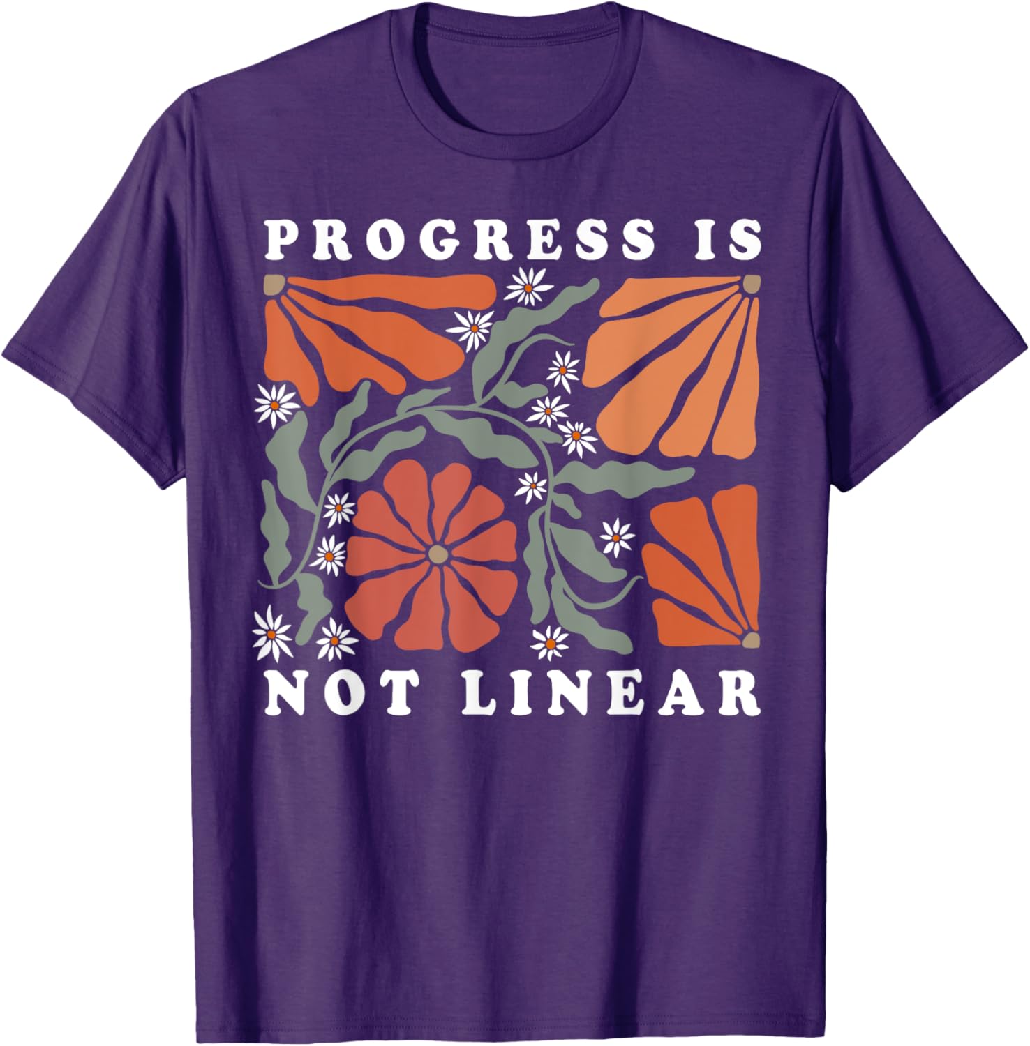 Boho Floral Special Education Teacher T-Shirt for Positive Progress - 2