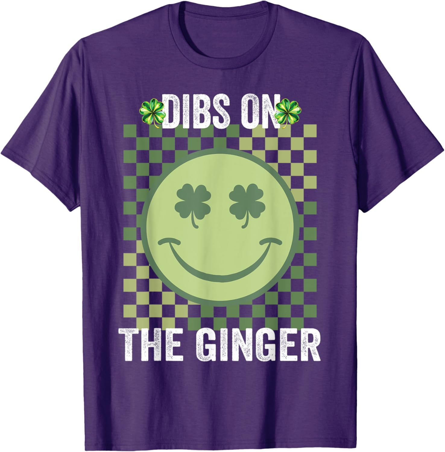 Dibs on the Ginger St Patrick's Shamrock T-Shirt for Women and Girls - 13