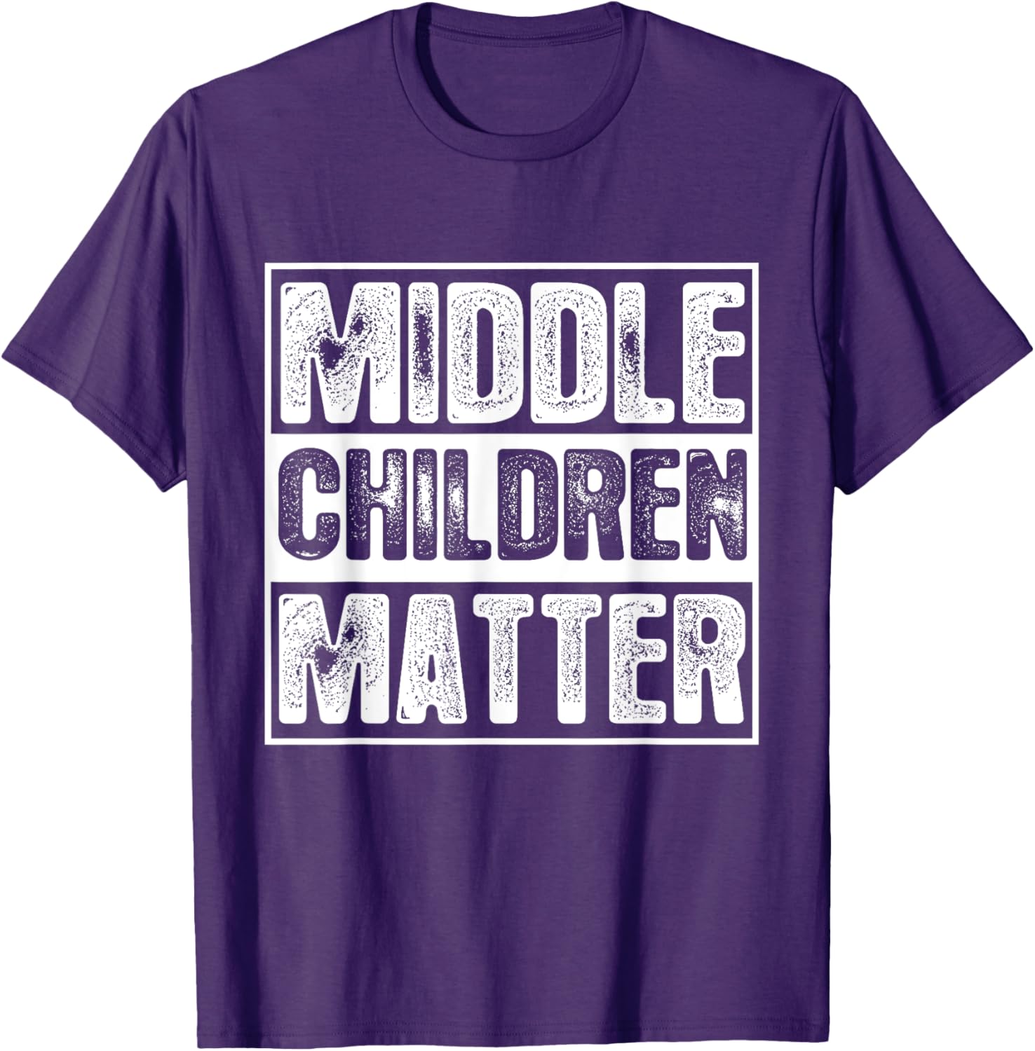 Middle Children Matter T-Shirt for Kids and Adults - Fun Family Apparel - 8