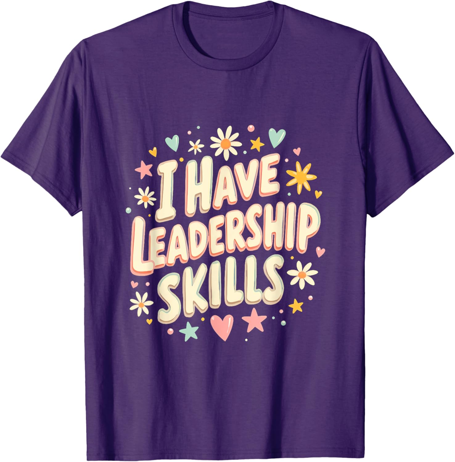 Mother's Day Gift Leadership Skills T-Shirt for Strong Moms - 4
