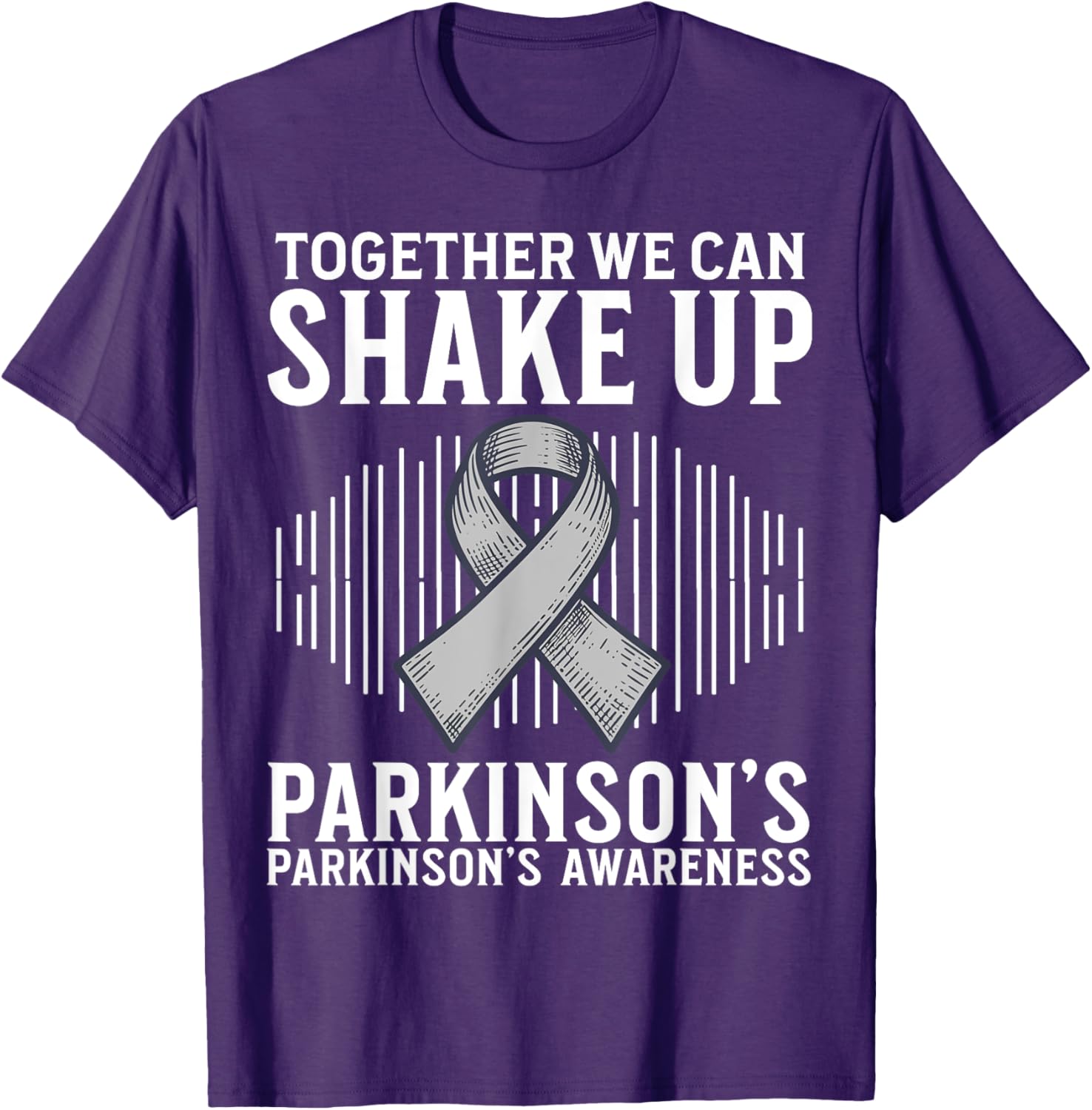 Parkinson's Disease Awareness Warrior T-Shirt for Supportive Gifts - 1