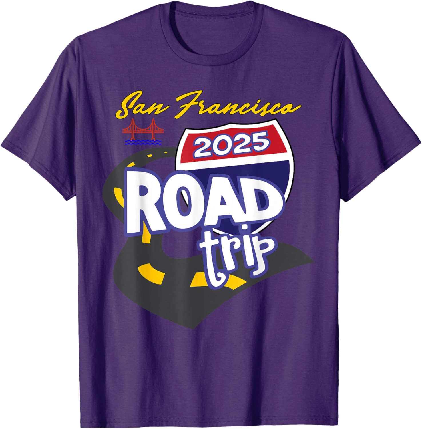 2025 San Francisco Road Trip T-Shirt for Travel Lovers and Adventurers - 18