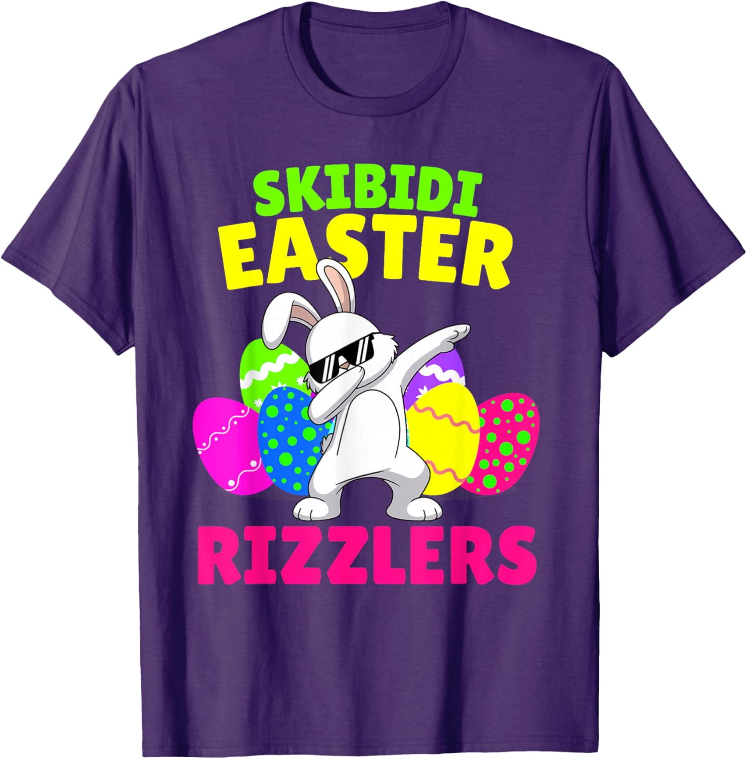 Skibidi Easter T-Shirt for Gen Alpha Tweens - Fun Rizzler Design - 5