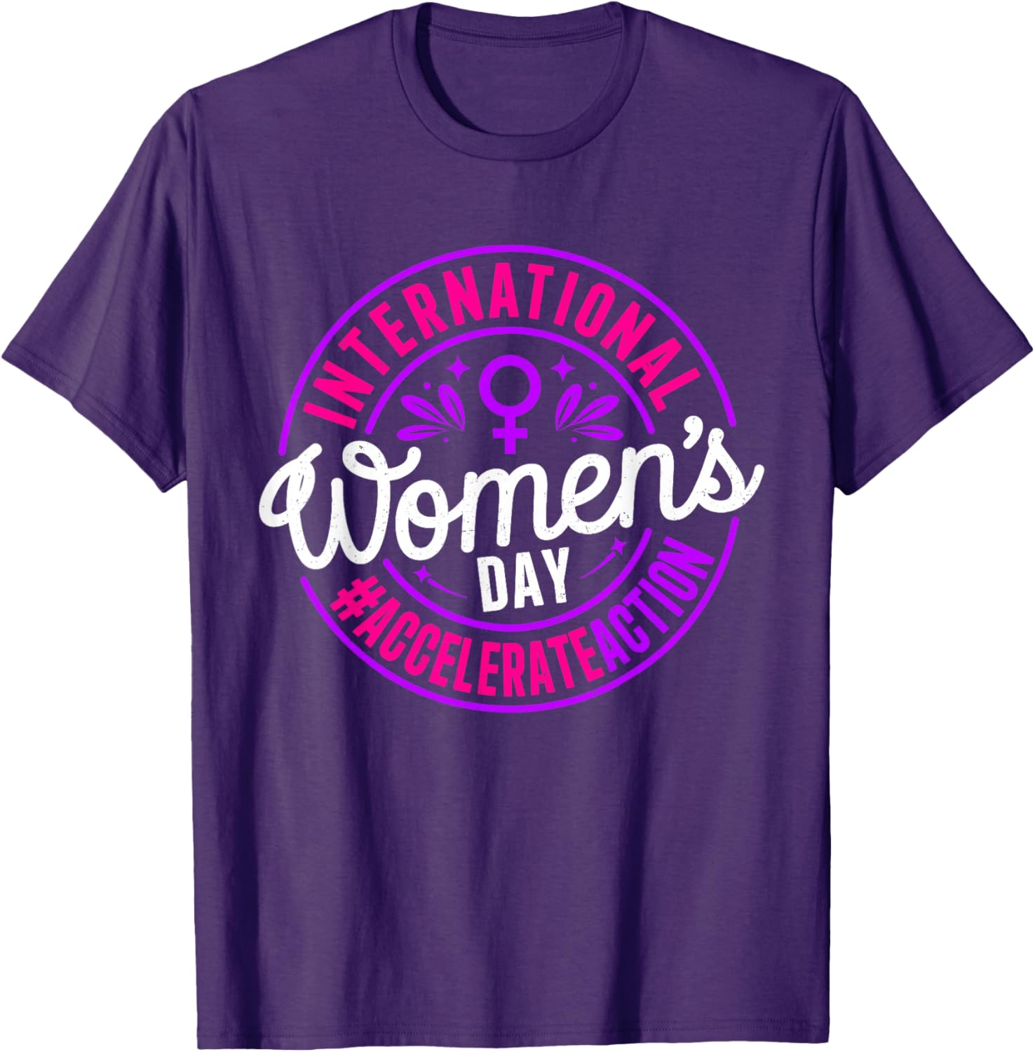 International Women's Day 2025 Accelerate Action T-Shirt for Women - 12